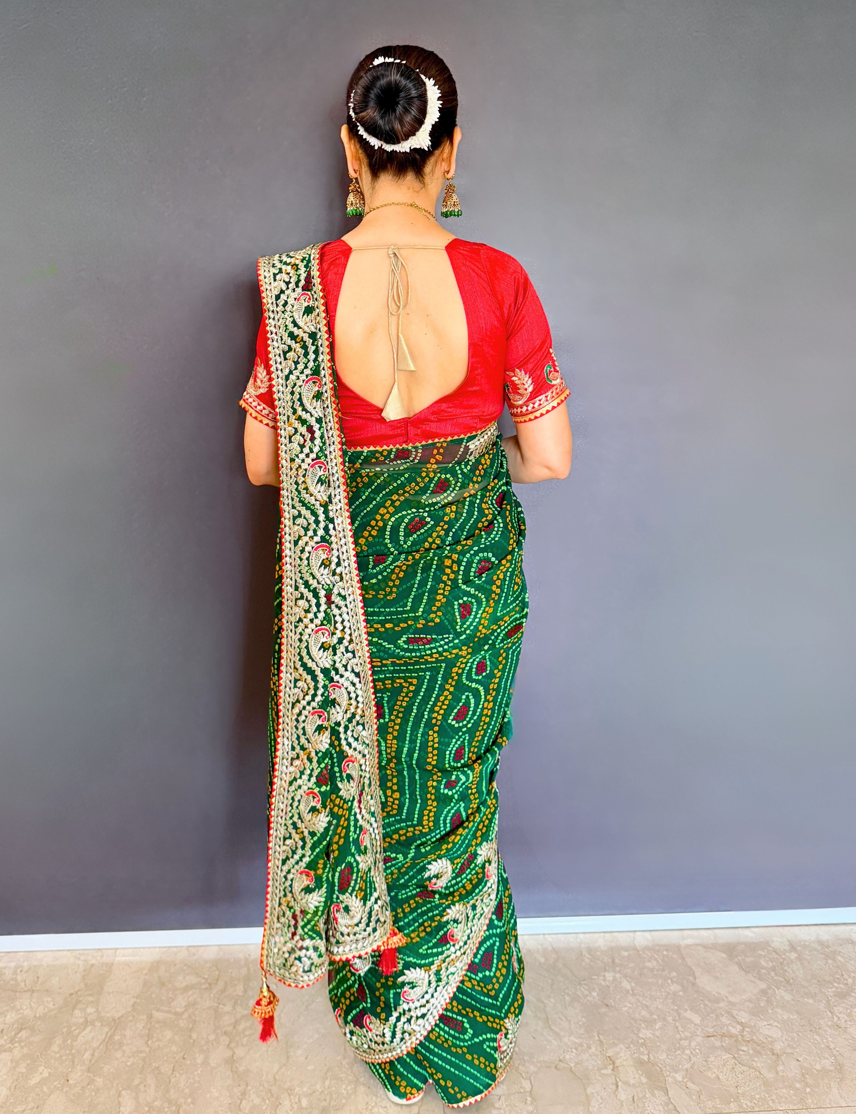 Bandhini Georgette Saree