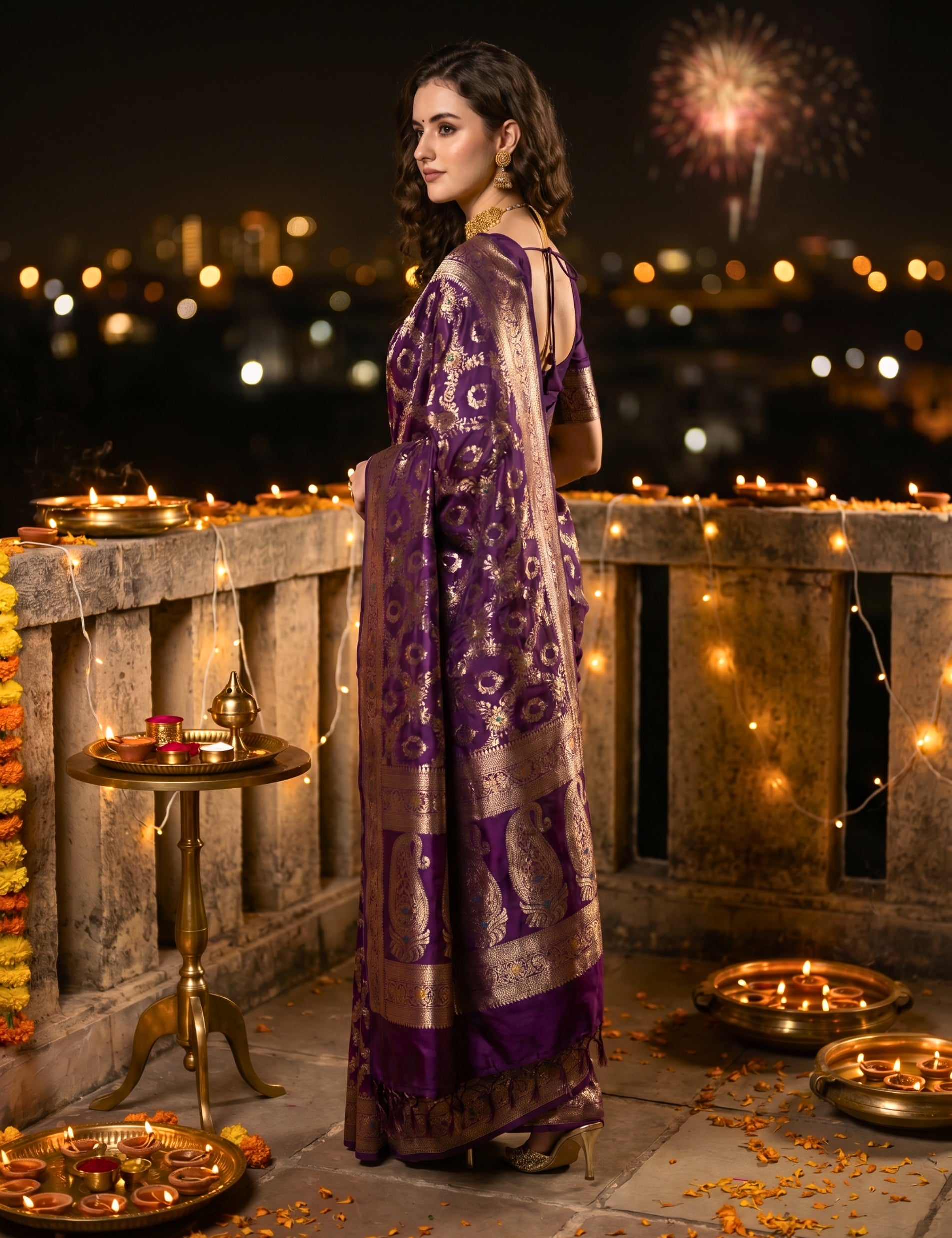 Banarasi Viscose Silk Saree