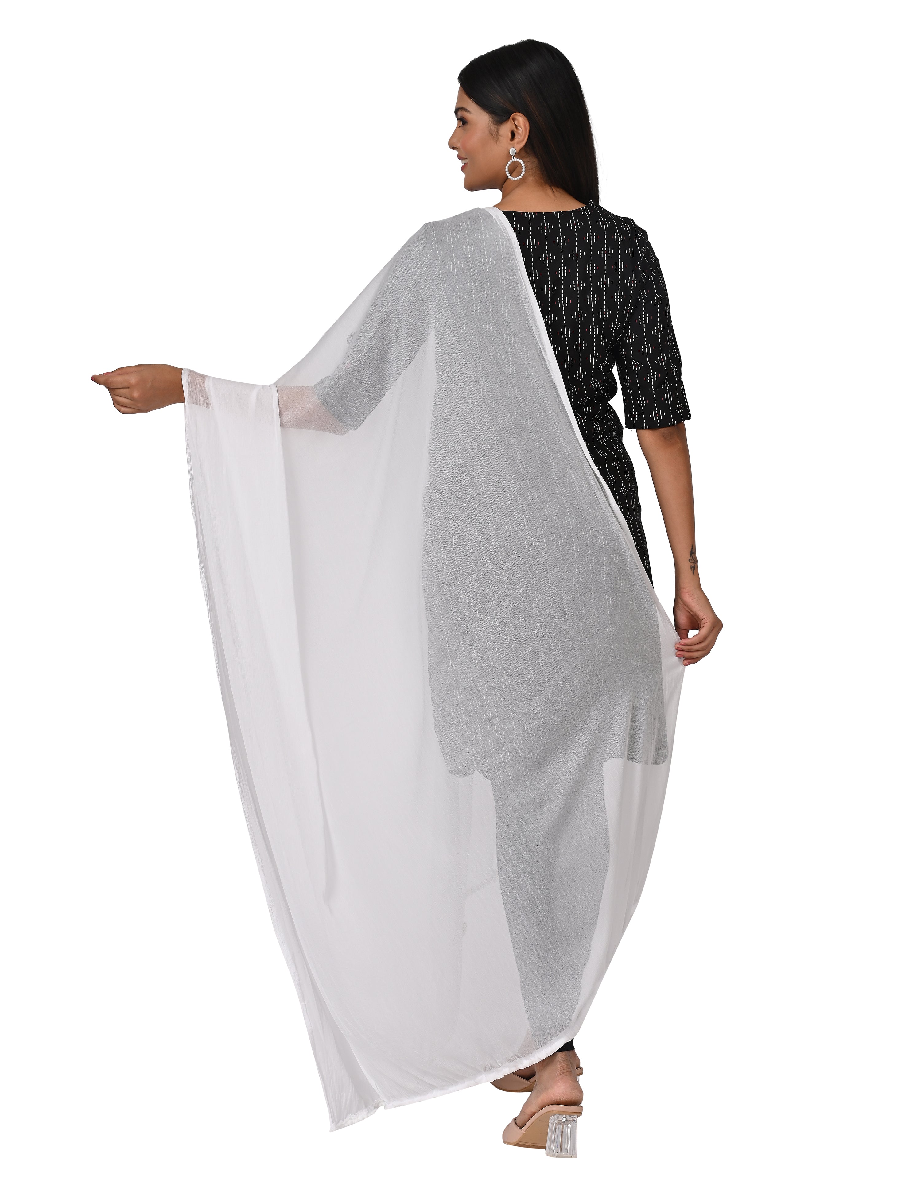 Solid Chiffon Dupatta