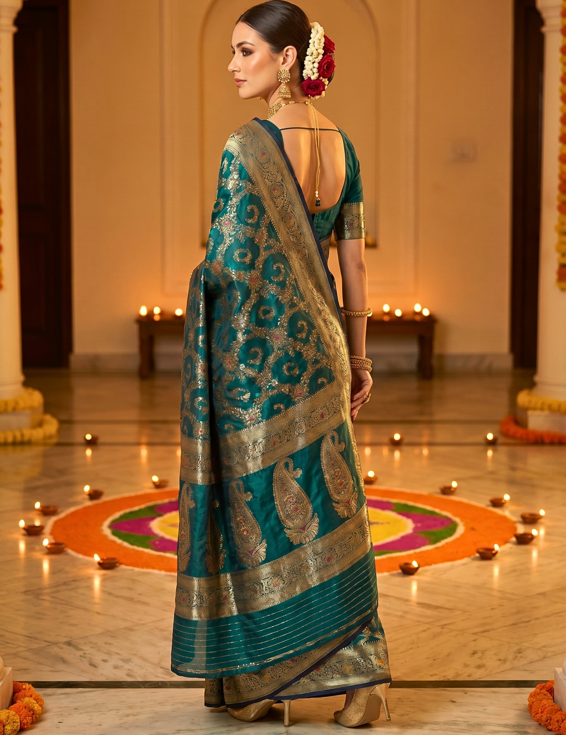 Banarasi Viscose Silk Saree