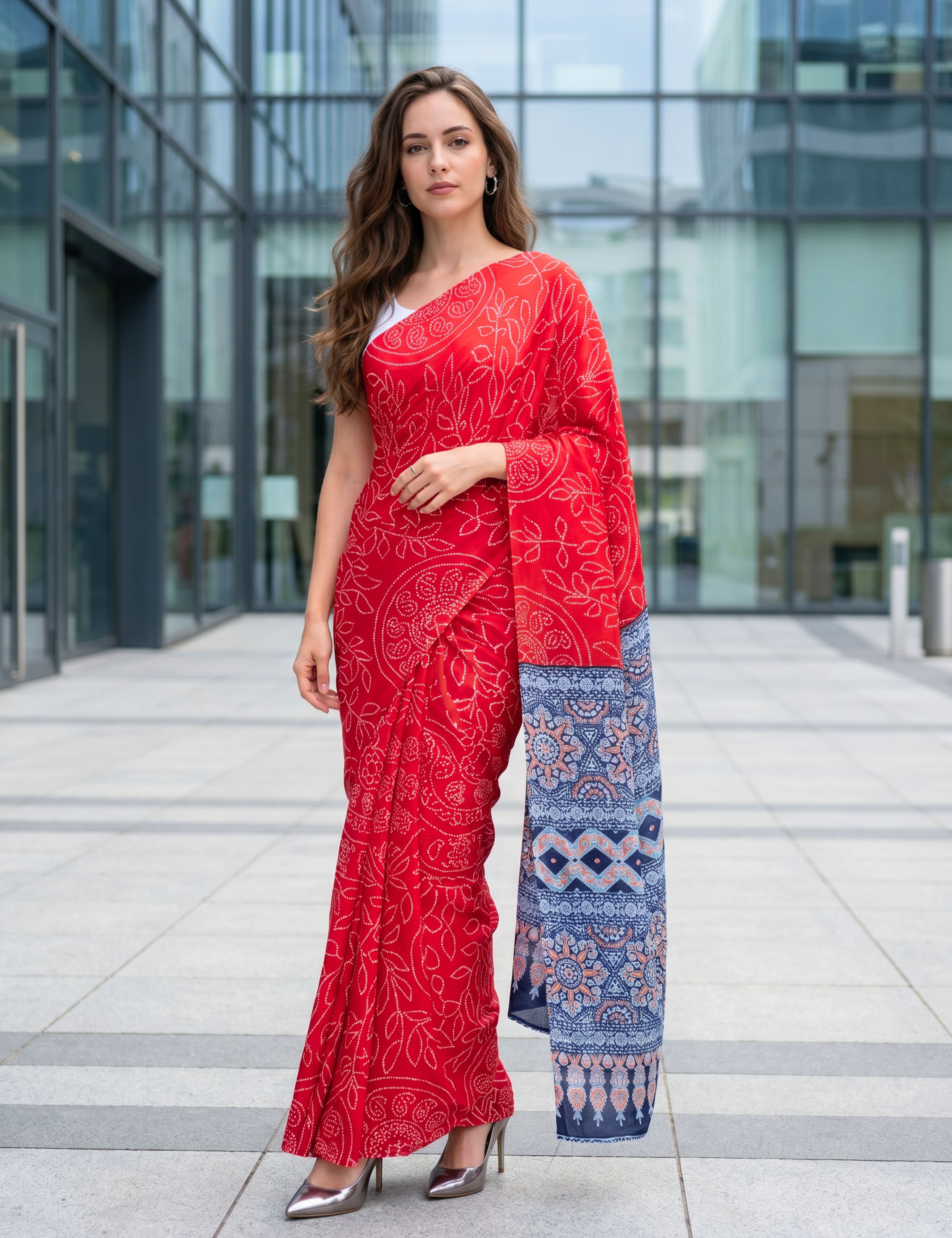 Woven Crepe Silk Saree