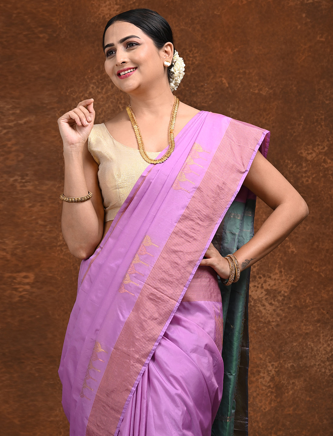 Arni Silk Zari weave Saree