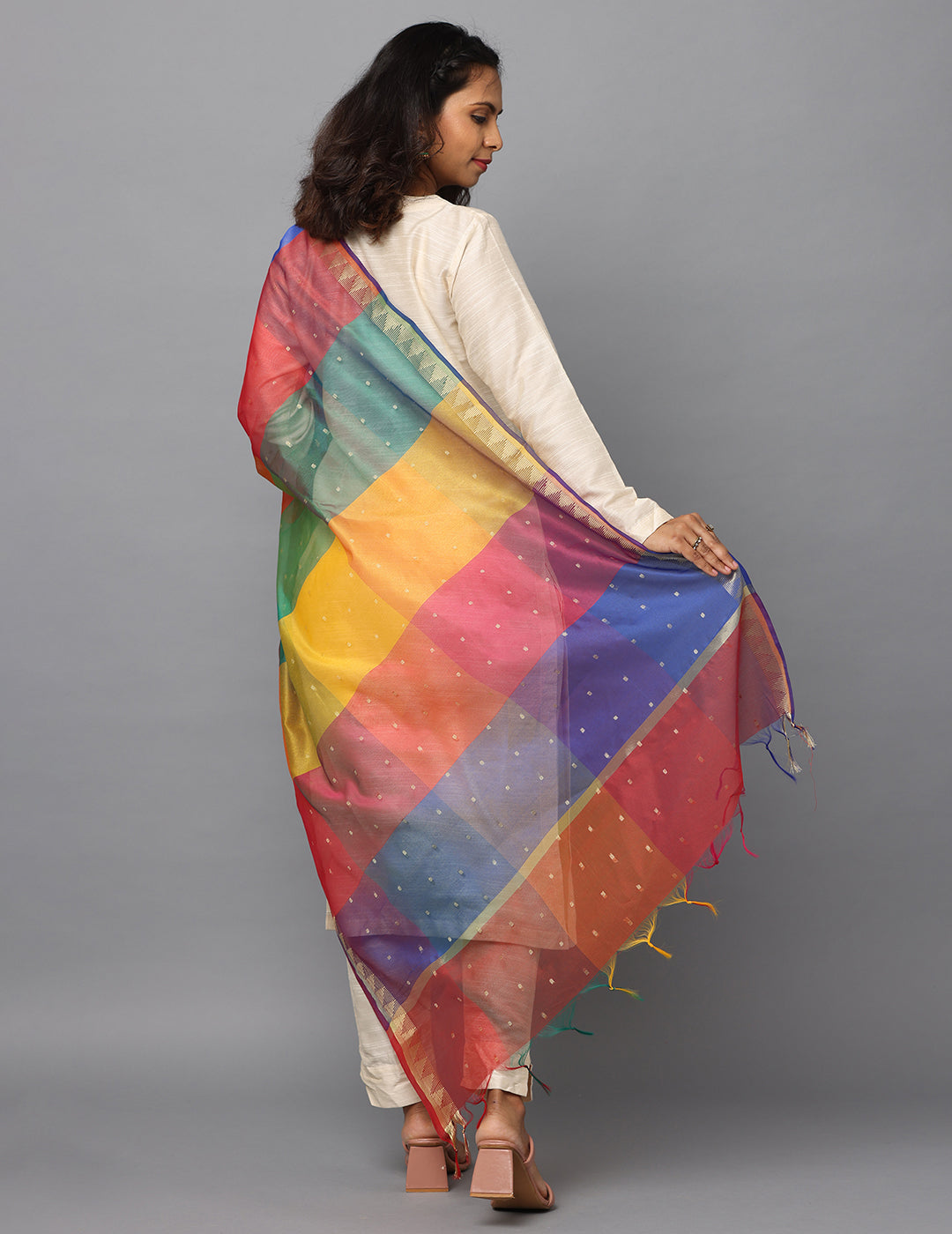 Chanderi Gota Patti Dupatta