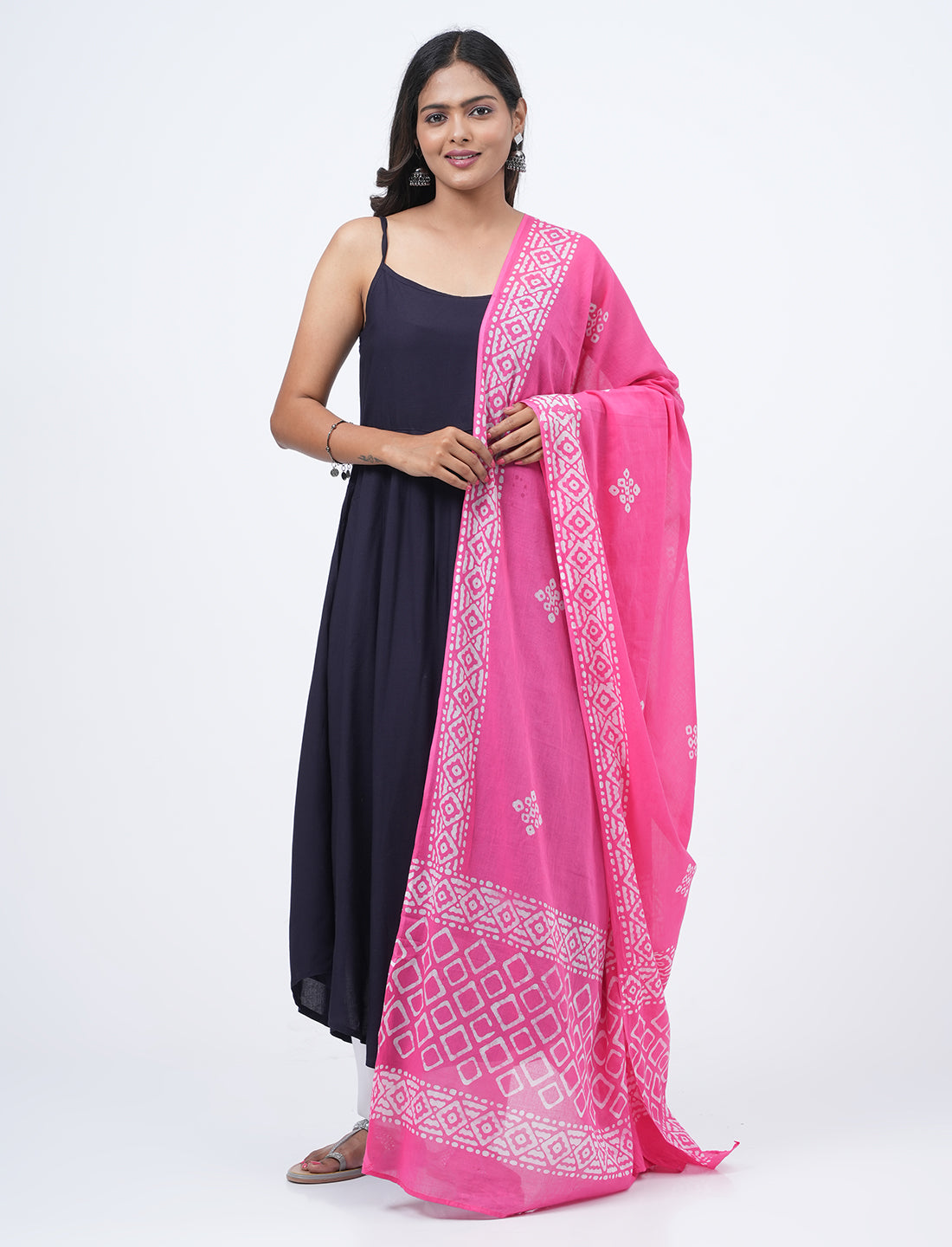 Batik Mul Cotton Dupatta