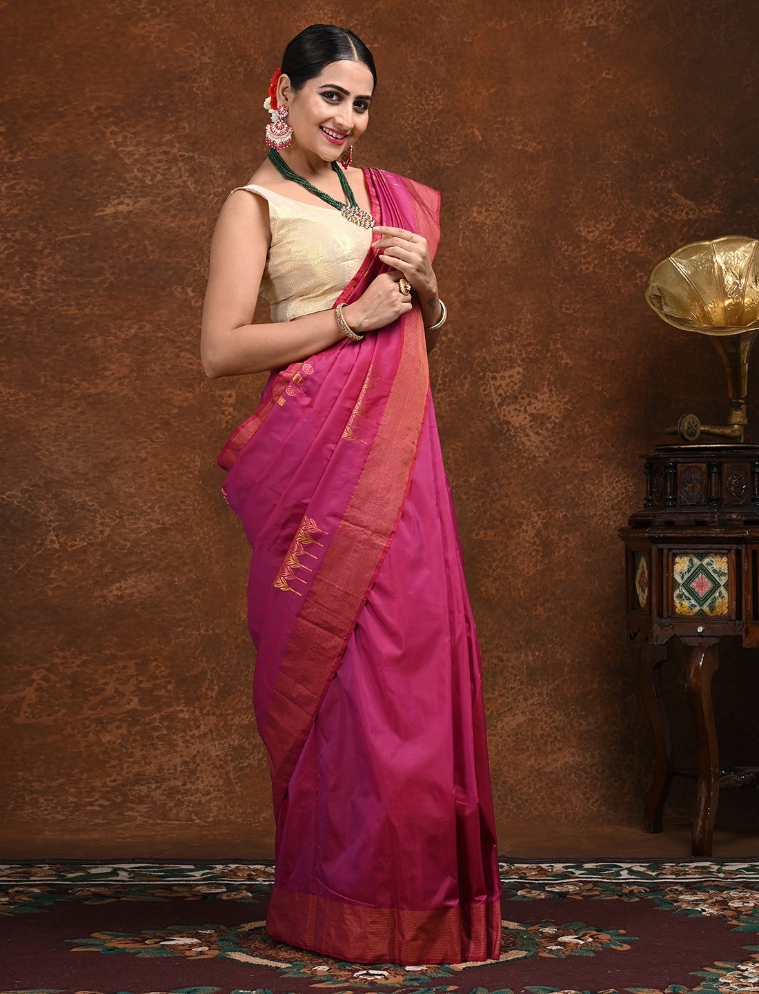 Arni Silk Zari weave Saree