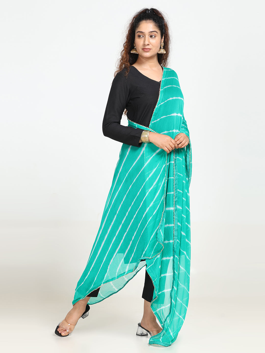 Chiffon Stripe Dupatta