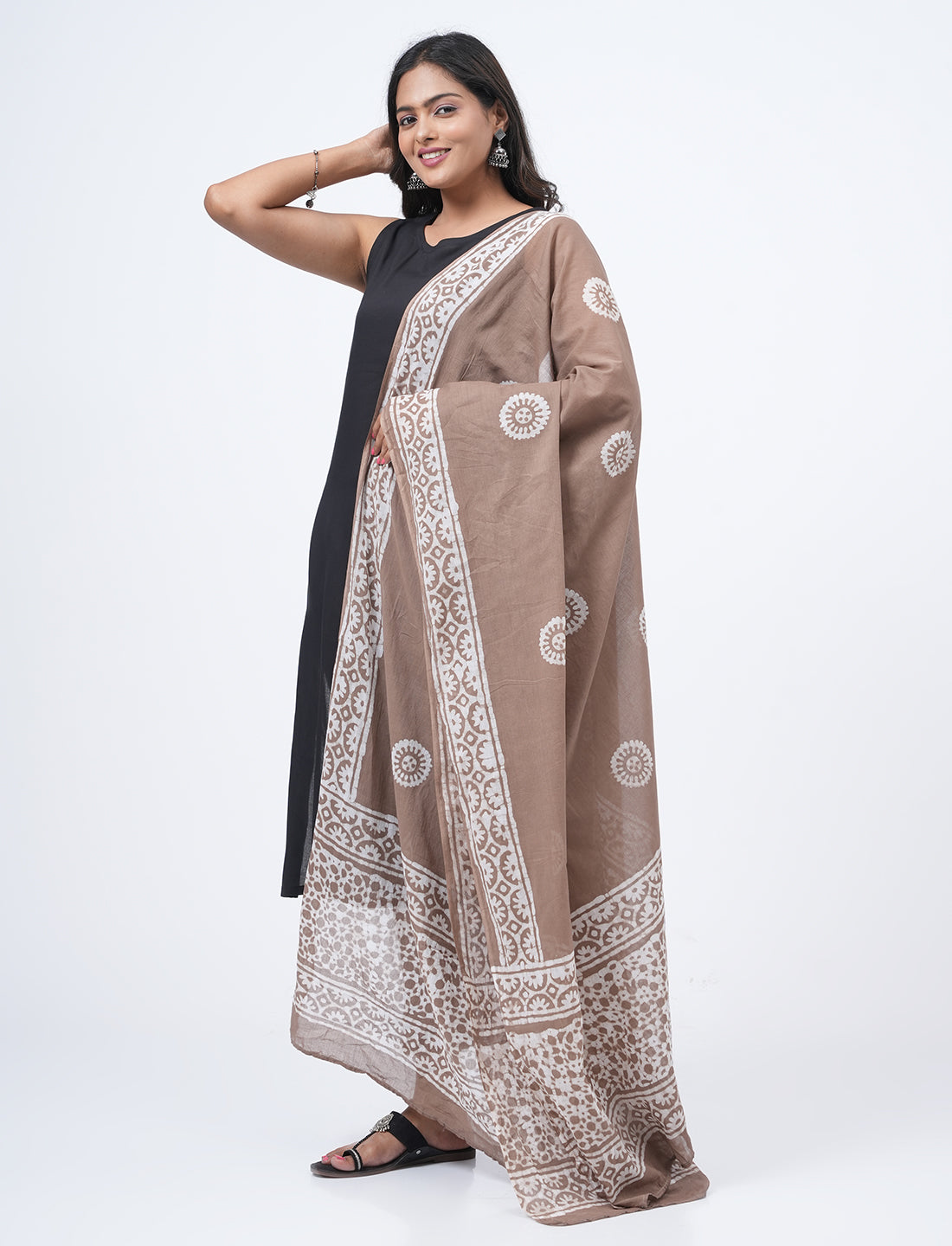Batik Cotton Dupatta