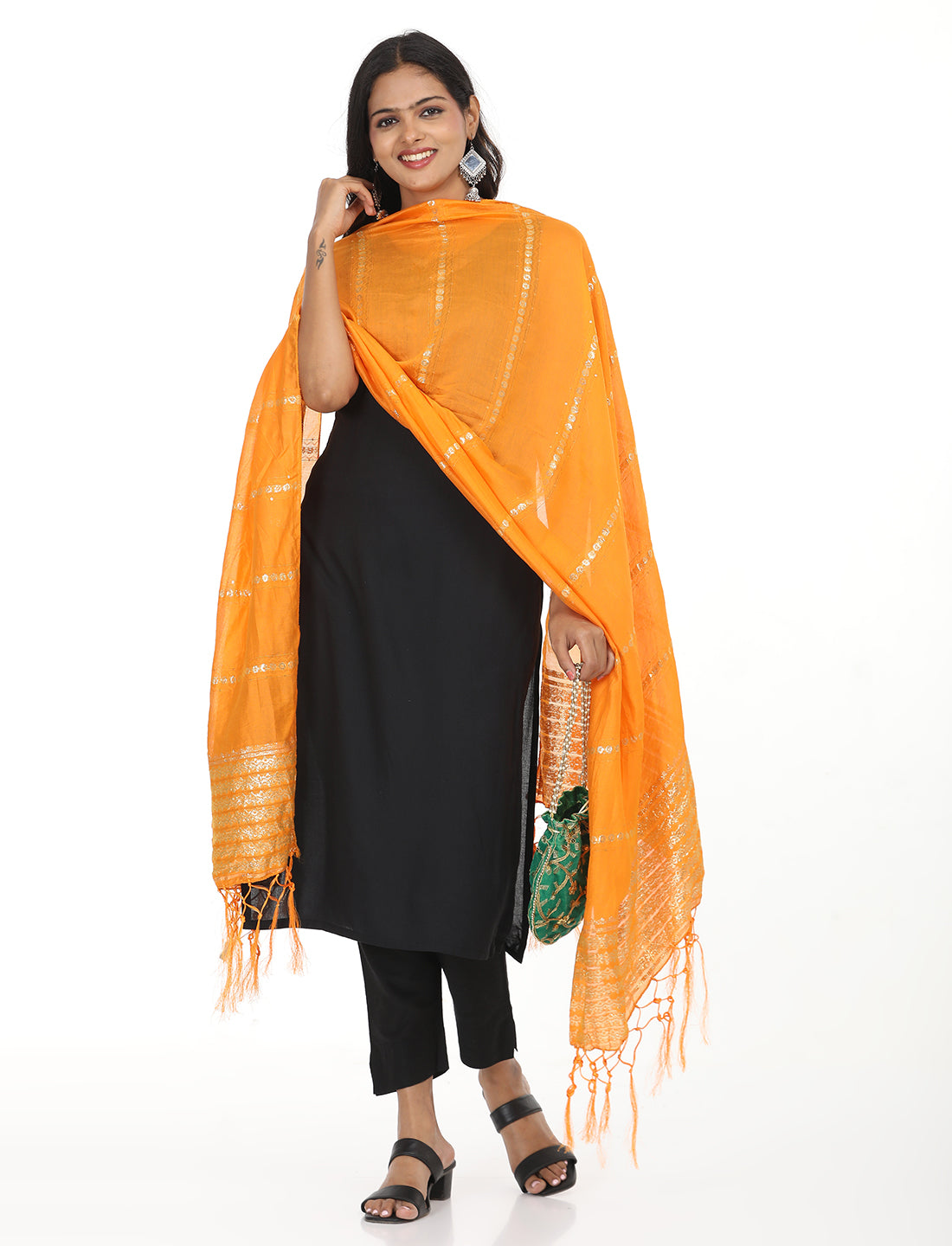 Festive Stripe Dupatta