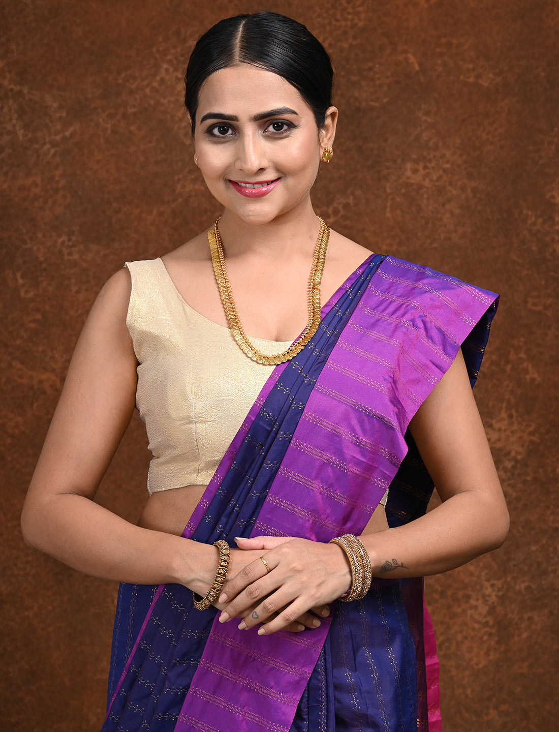 Arni Silk Stripe Saree