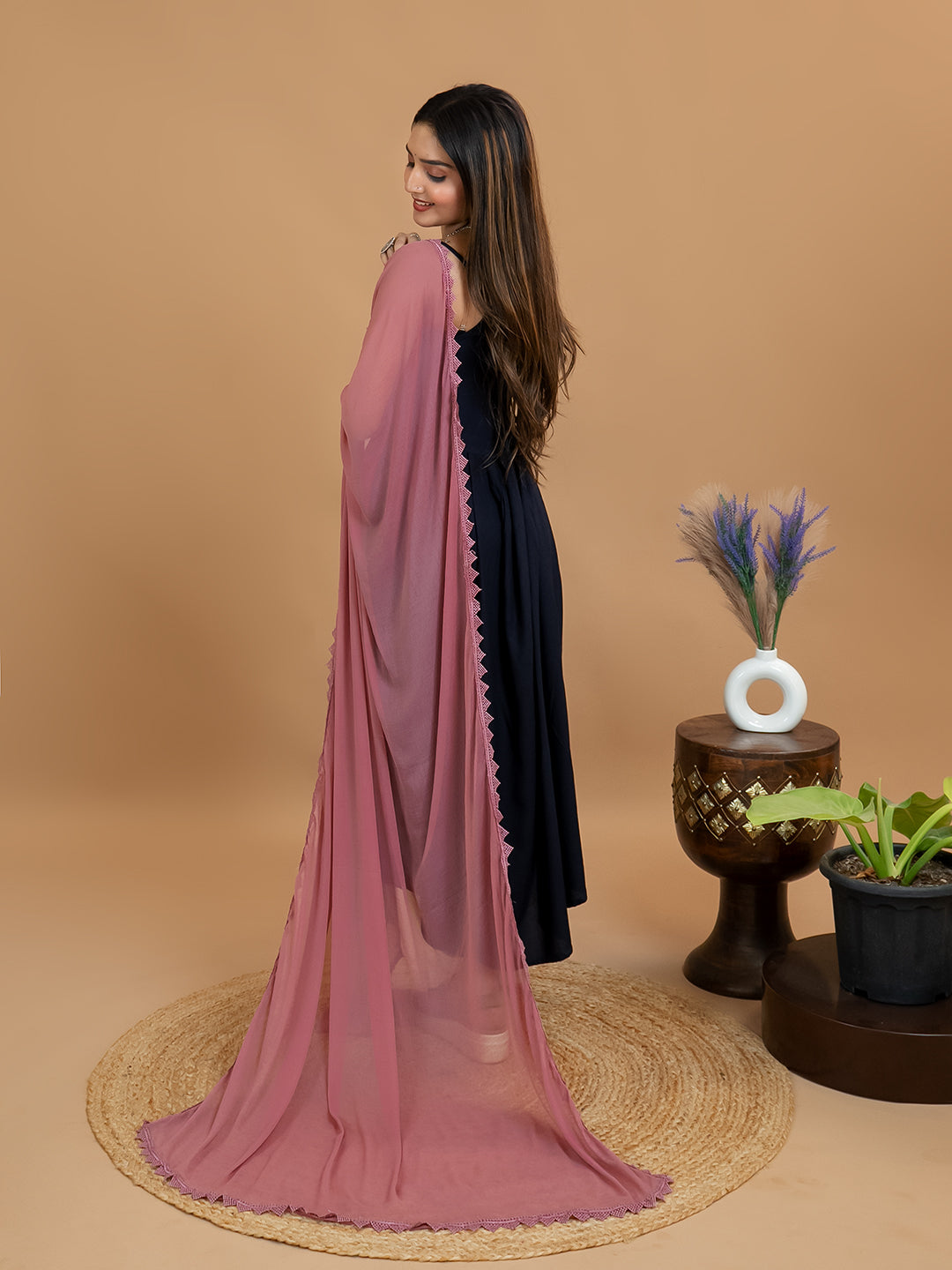 Solid Chiffon Dupatta