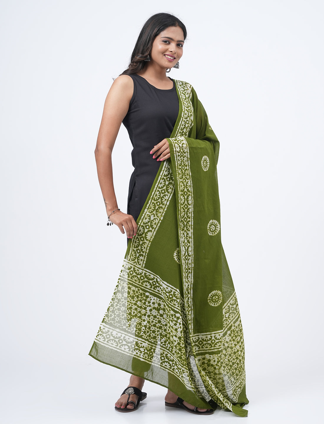 Batik Cotton Dupatta