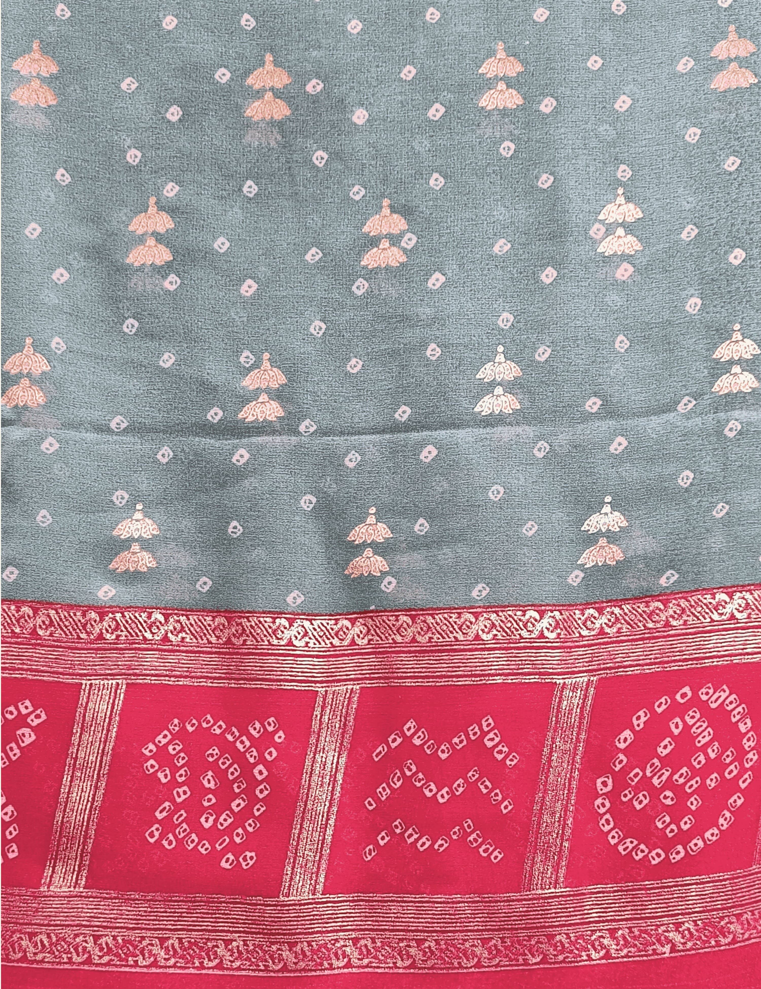 Bandhini Georgette Saree