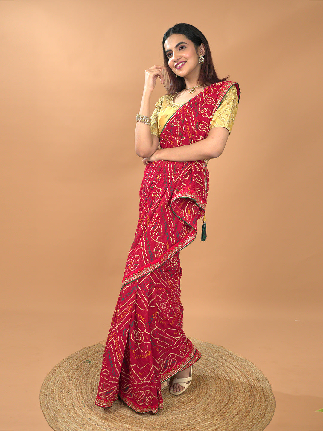 Bandhini Georgette Saree
