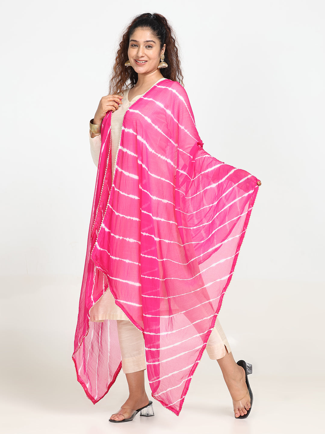 Chiffon Stripe Dupatta