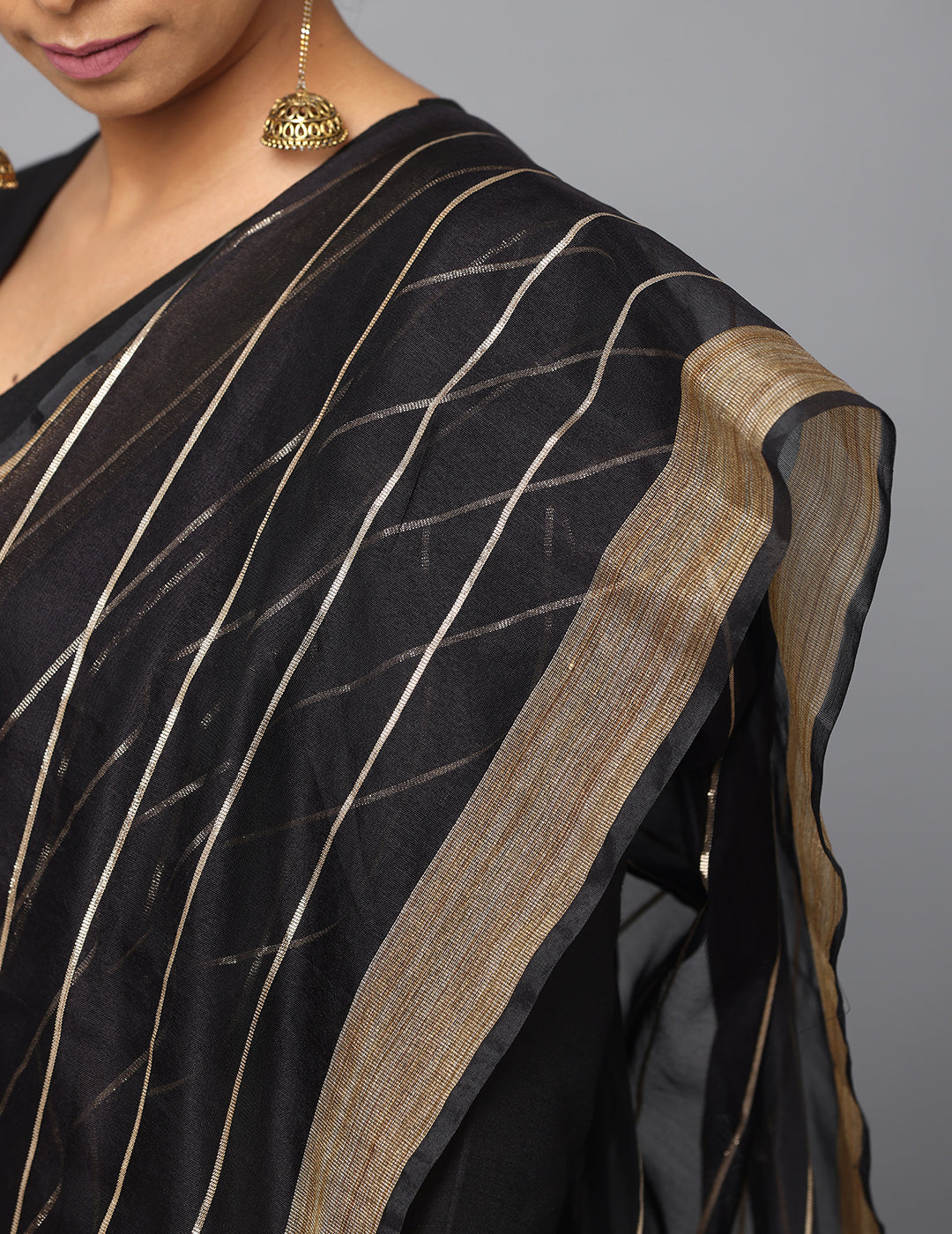 Chanderi Zari weave Dupatta