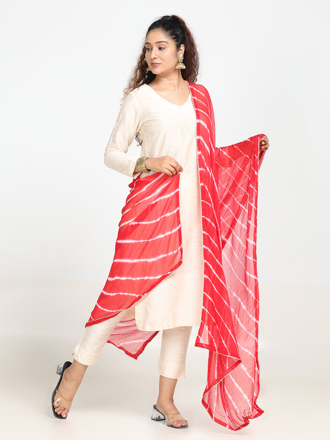 Chiffon Stripe Dupatta