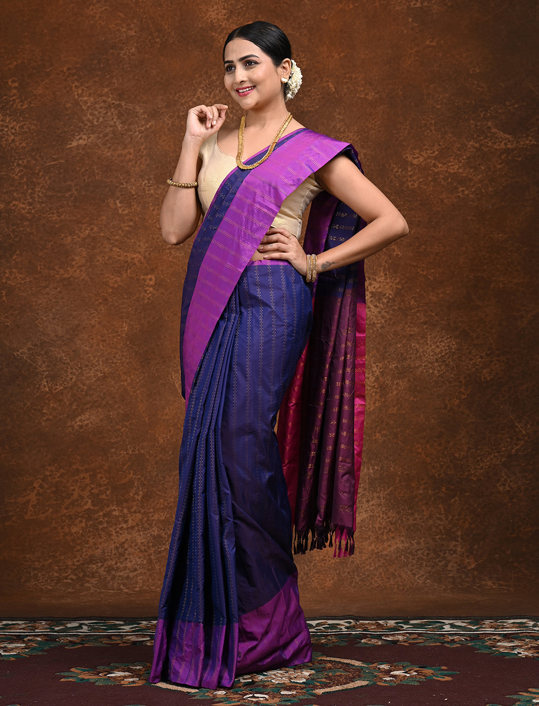 Arni Silk Stripe Saree