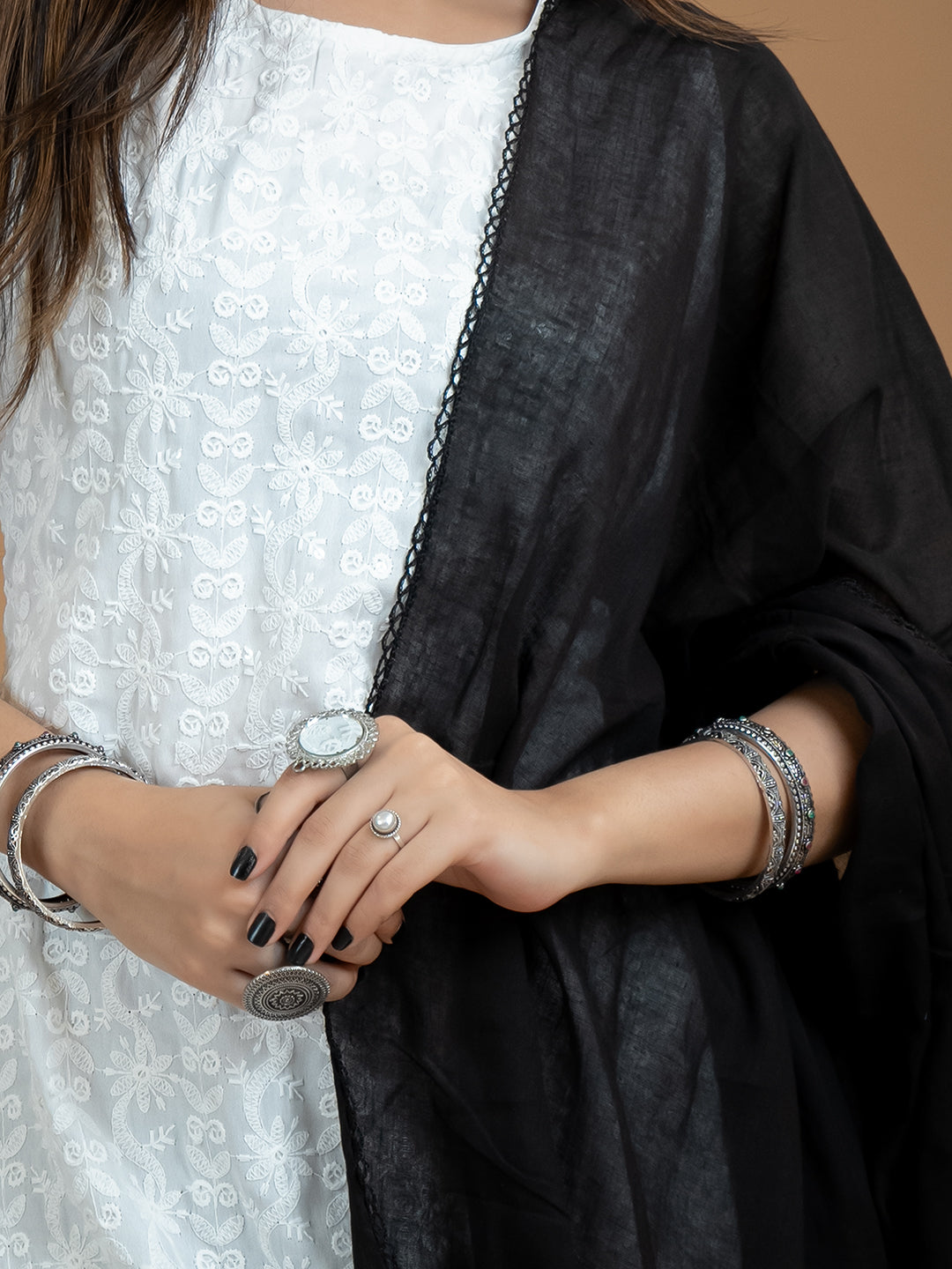 Solid Cotton Dupatta