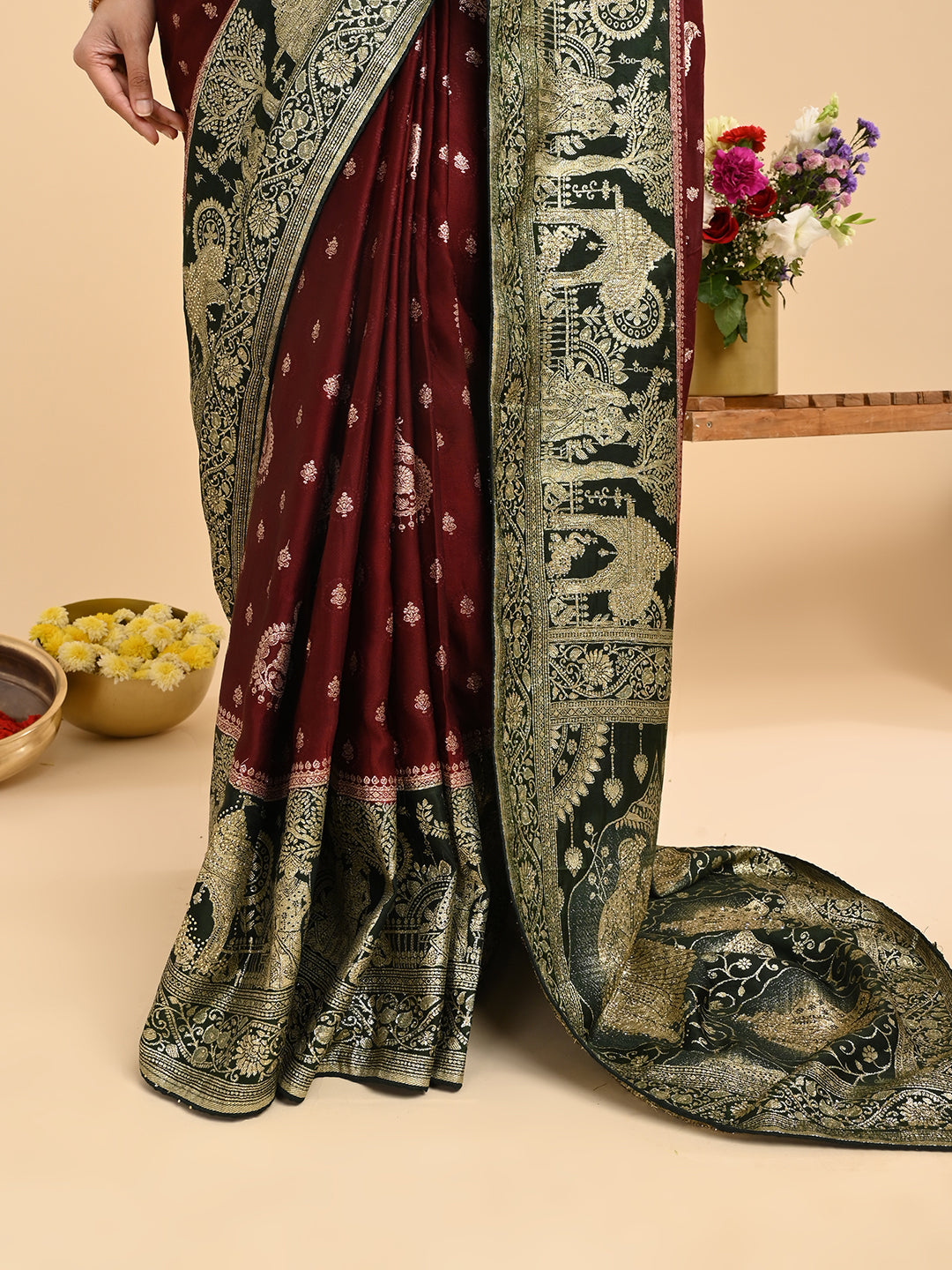 Banarasi Viscose Silk Saree