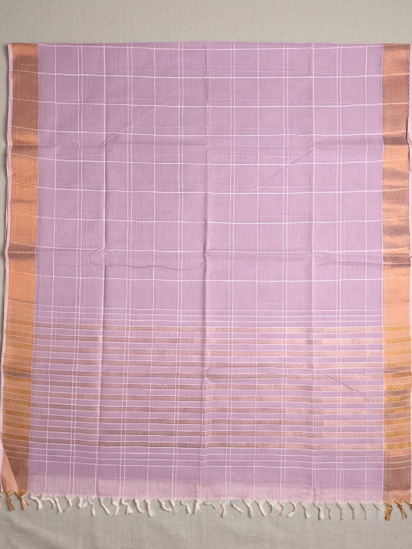 Striped Negamam Cotton Saree