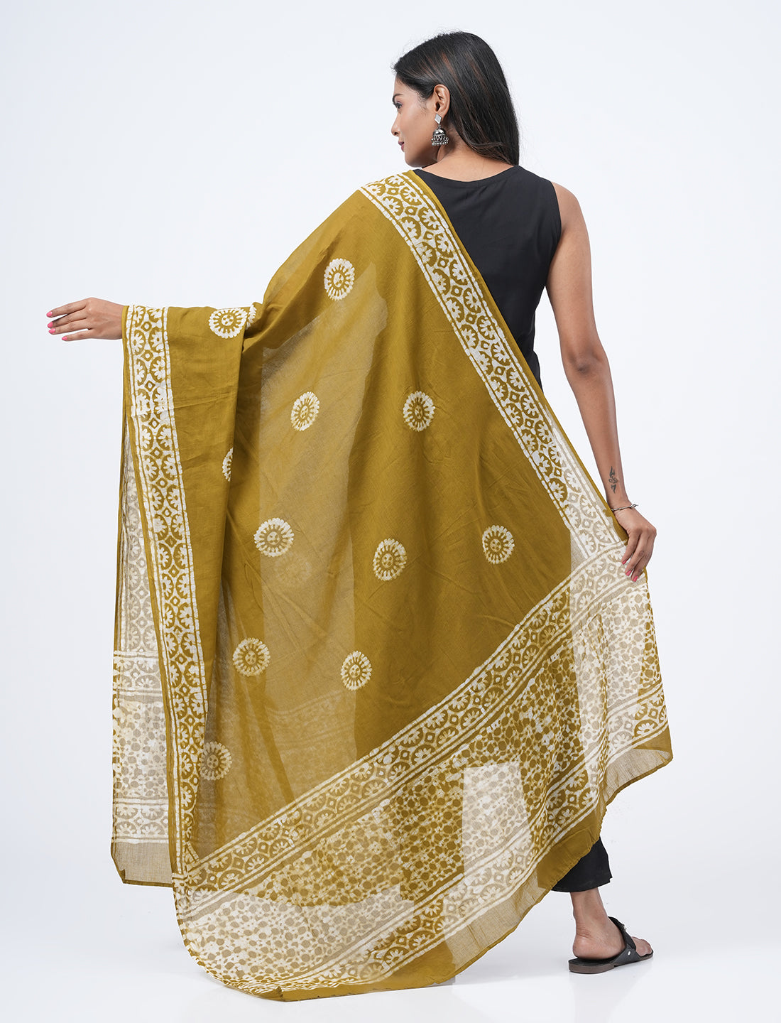 Batik Cotton Dupatta