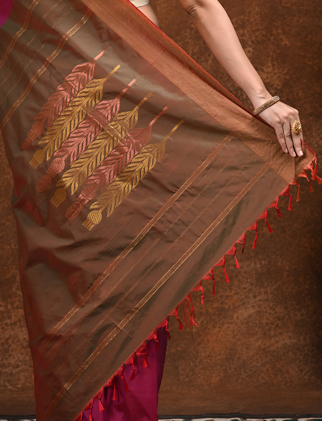 Arni Silk Zari weave Saree