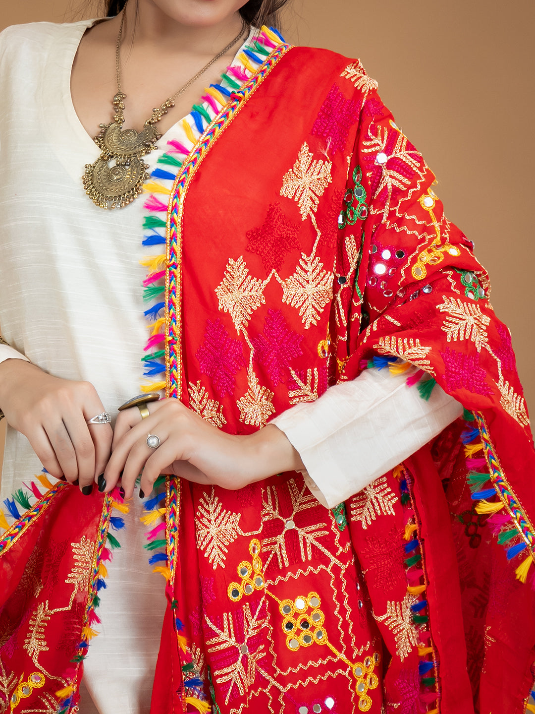 Phulkari Cotton Dupatta