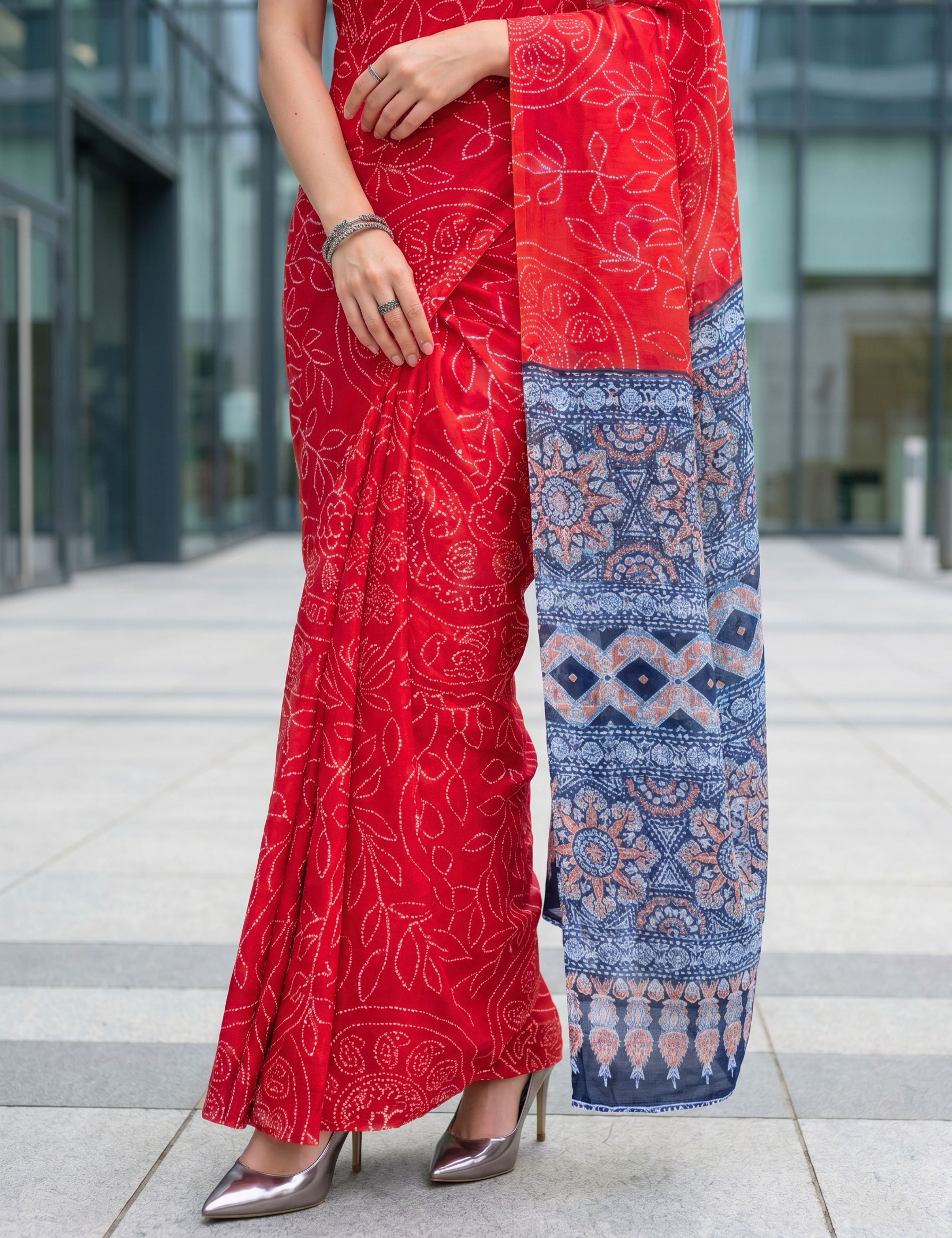 Woven Crepe Silk Saree