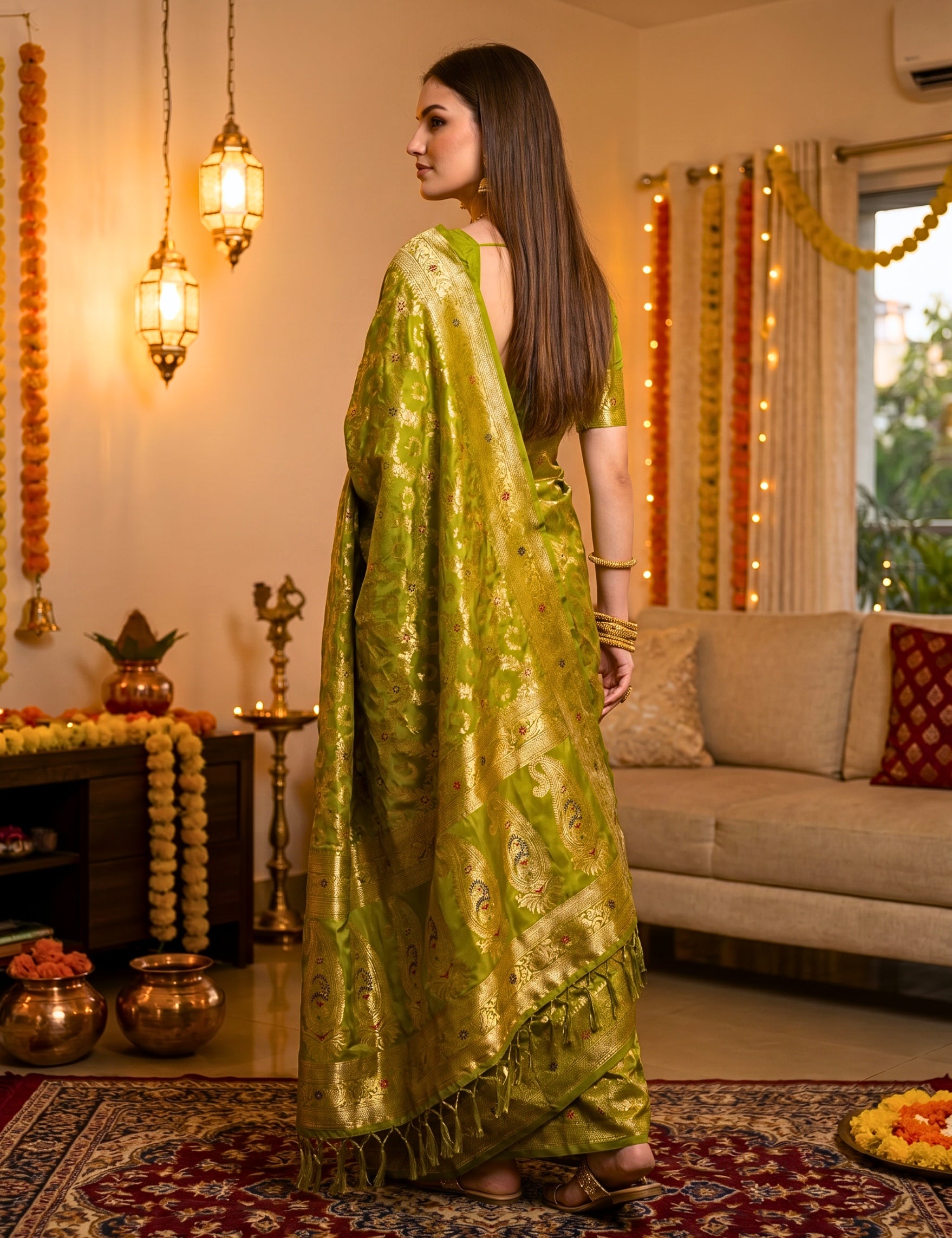 Banarasi Viscose Silk Saree