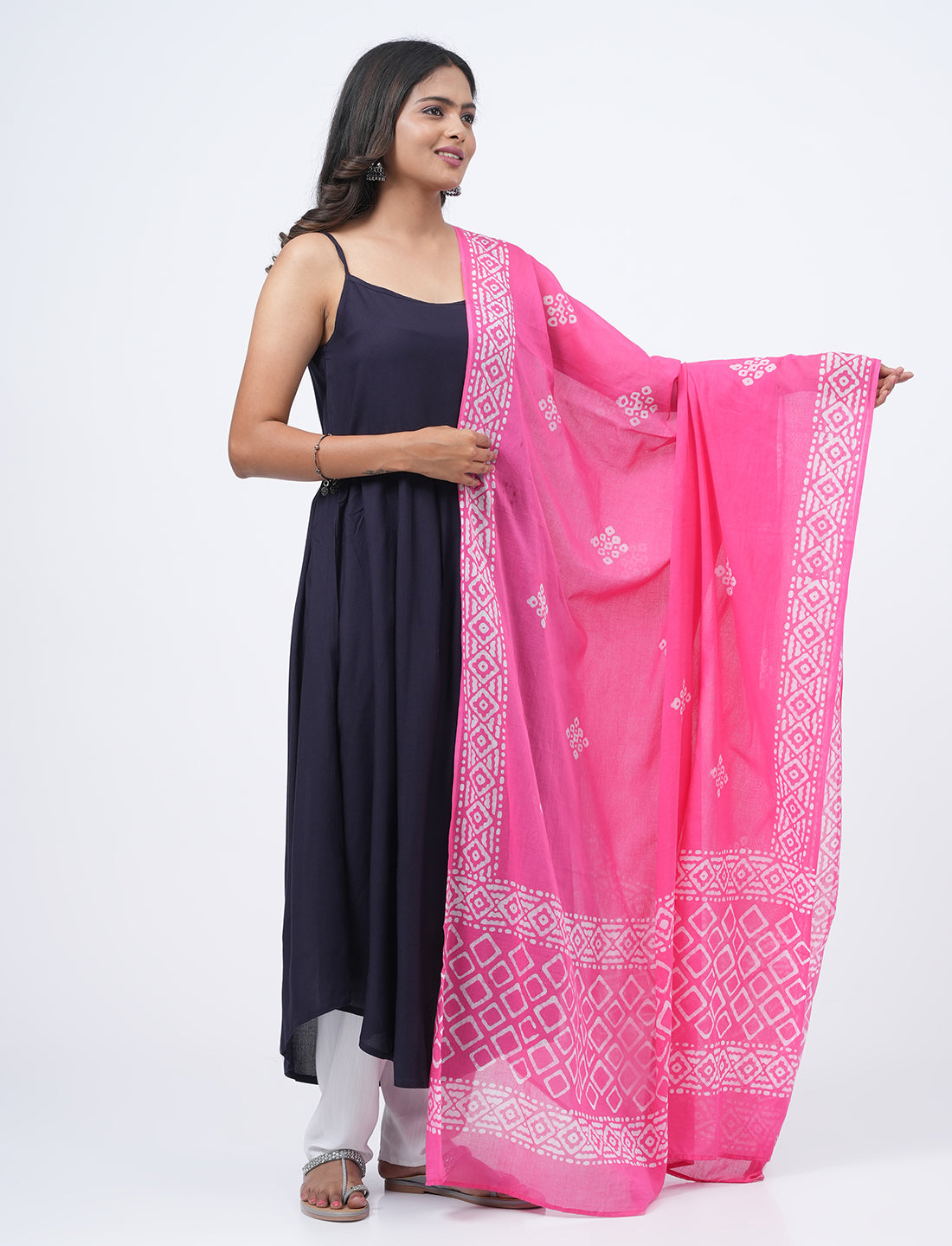 Batik Mul Cotton Dupatta