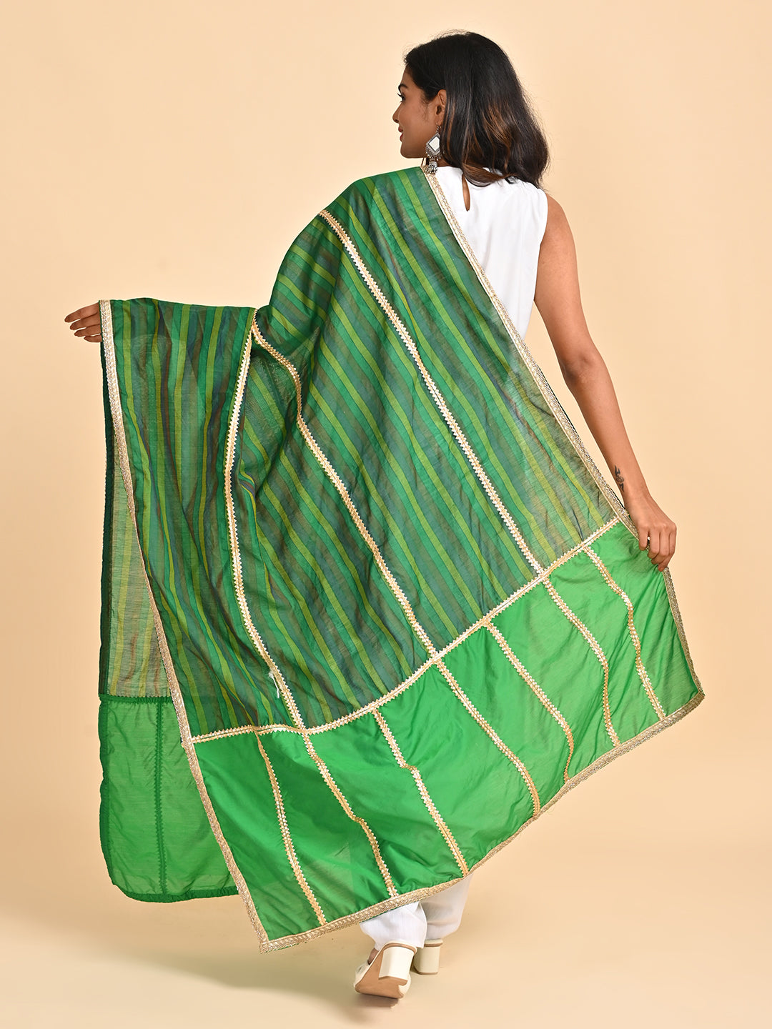 Gota Patti Art Silk Dupatta