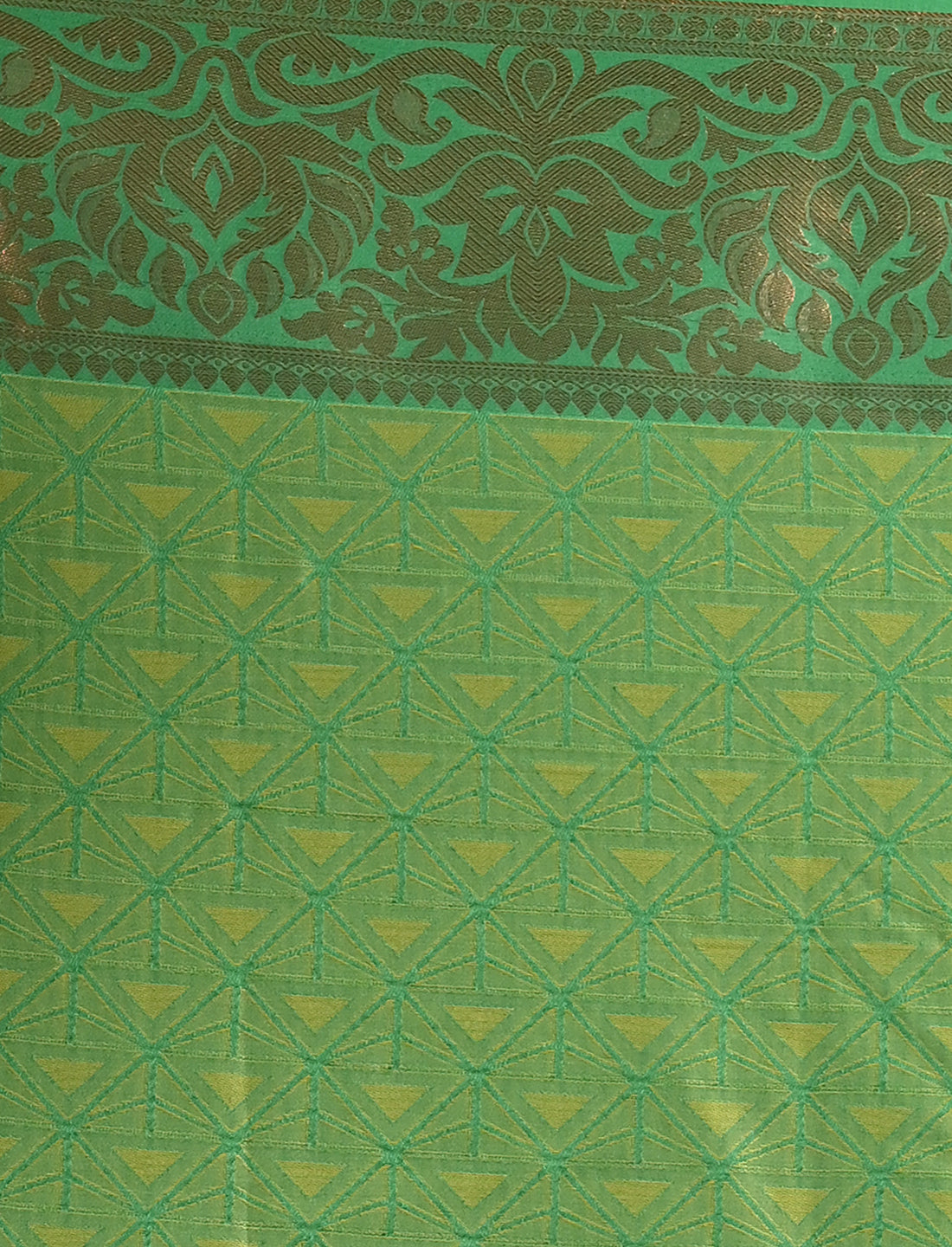 South Art Silk Geometric Saree