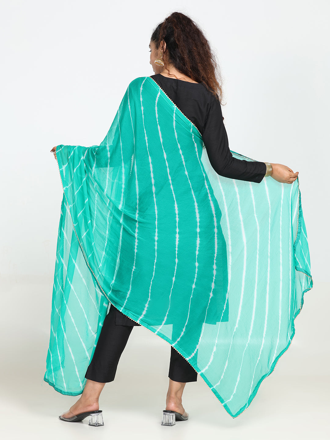 Chiffon Stripe Dupatta