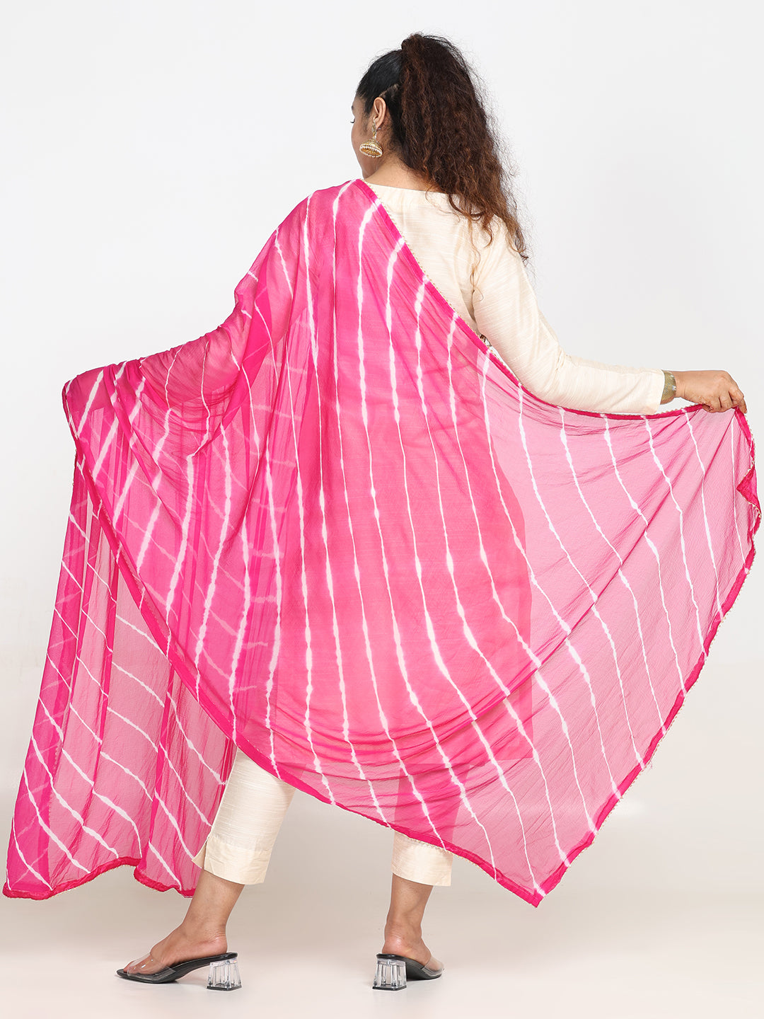 Chiffon Stripe Dupatta