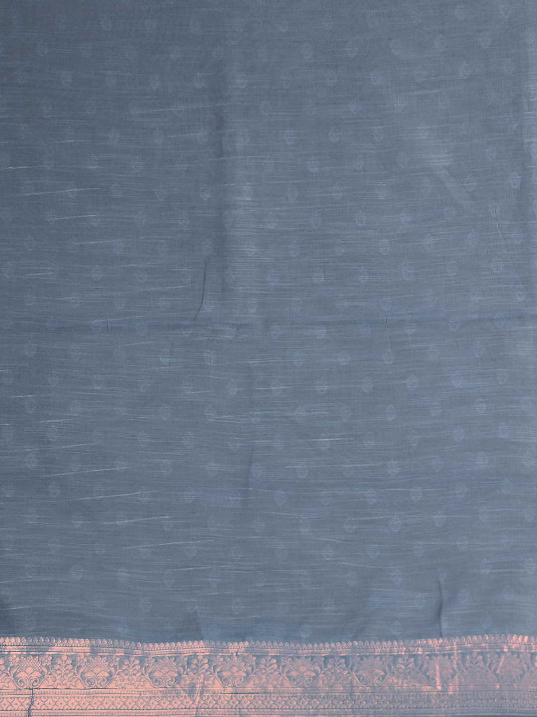Floral Cotton Linen Saree