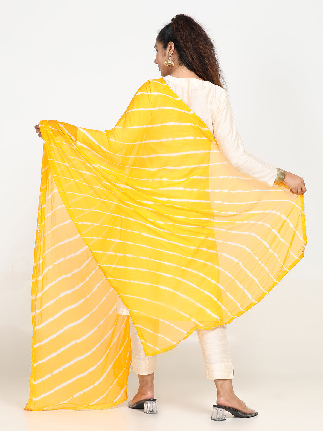 Chiffon Stripe Dupatta