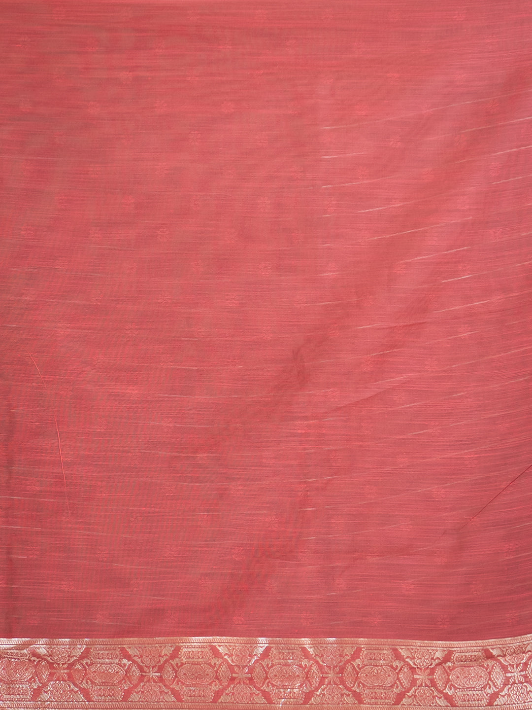 Floral Cotton Linen Saree