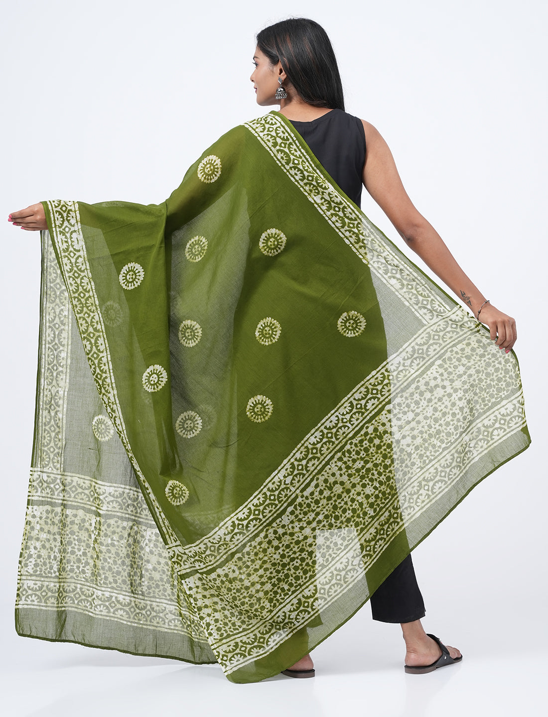 Batik Cotton Dupatta
