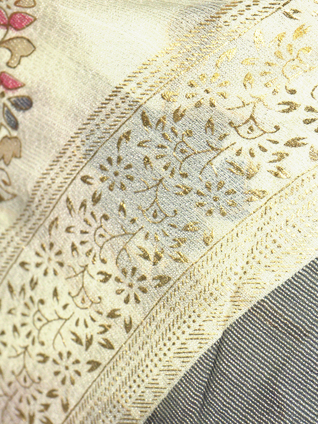 Floral Brasso Saree