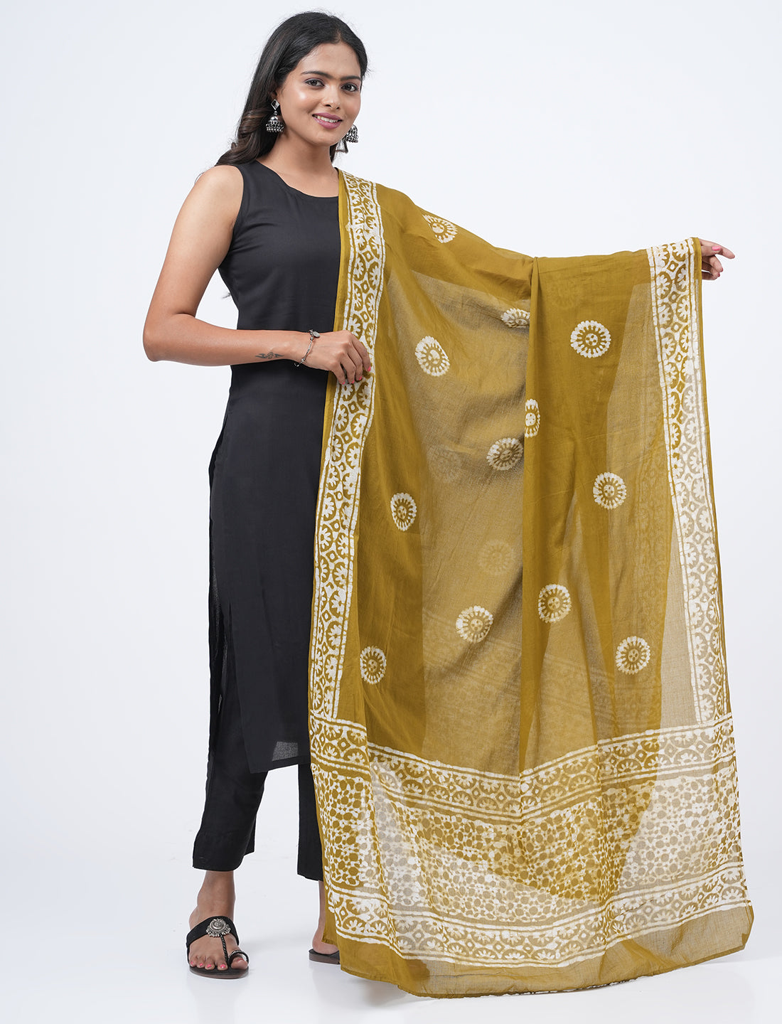 Batik Cotton Dupatta