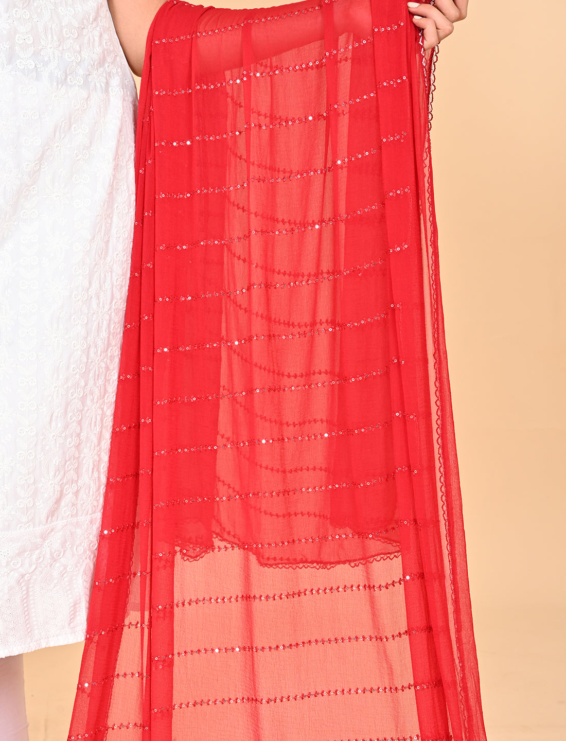 Chiffon Stripe Dupatta