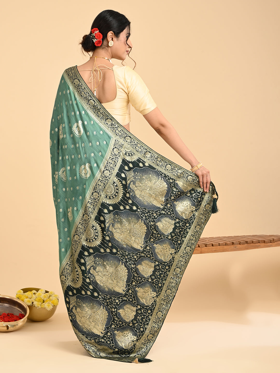 Banarasi Viscose Silk Saree