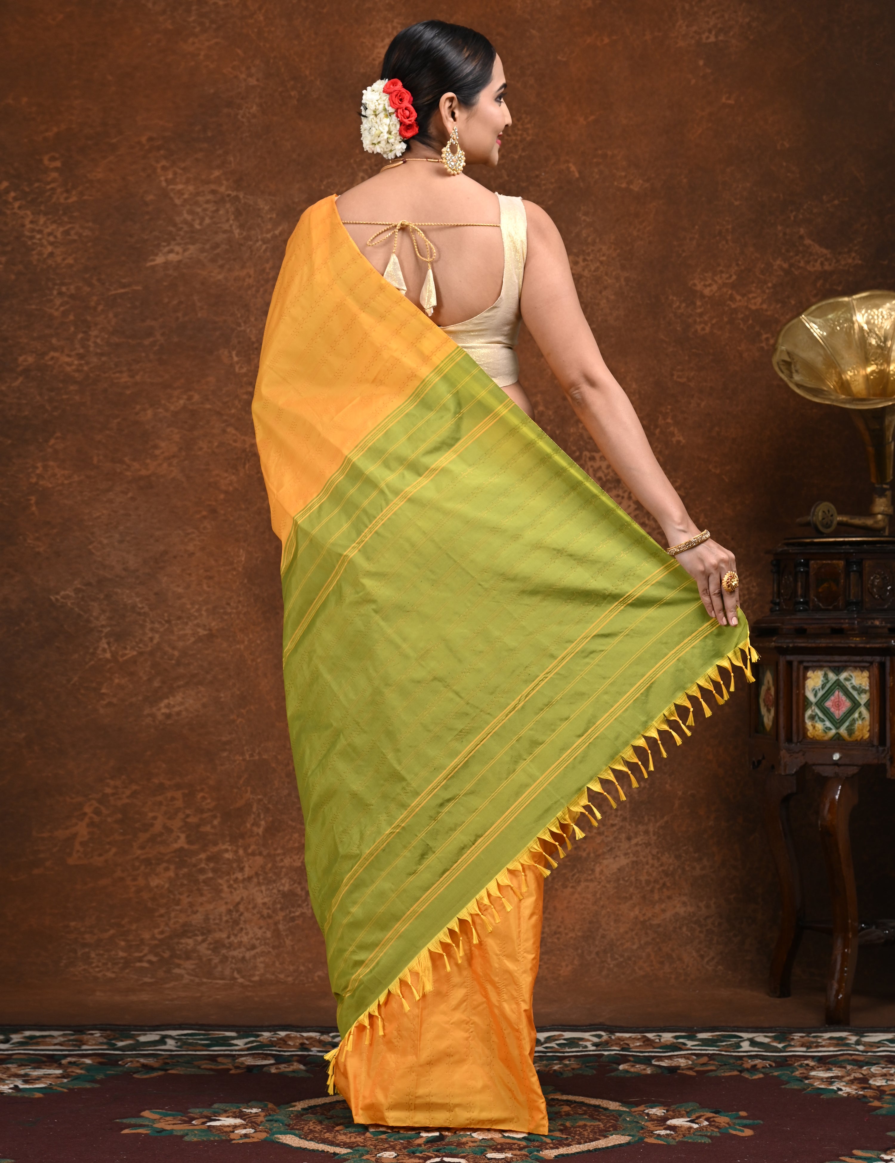 Arni Silk Stripe Saree