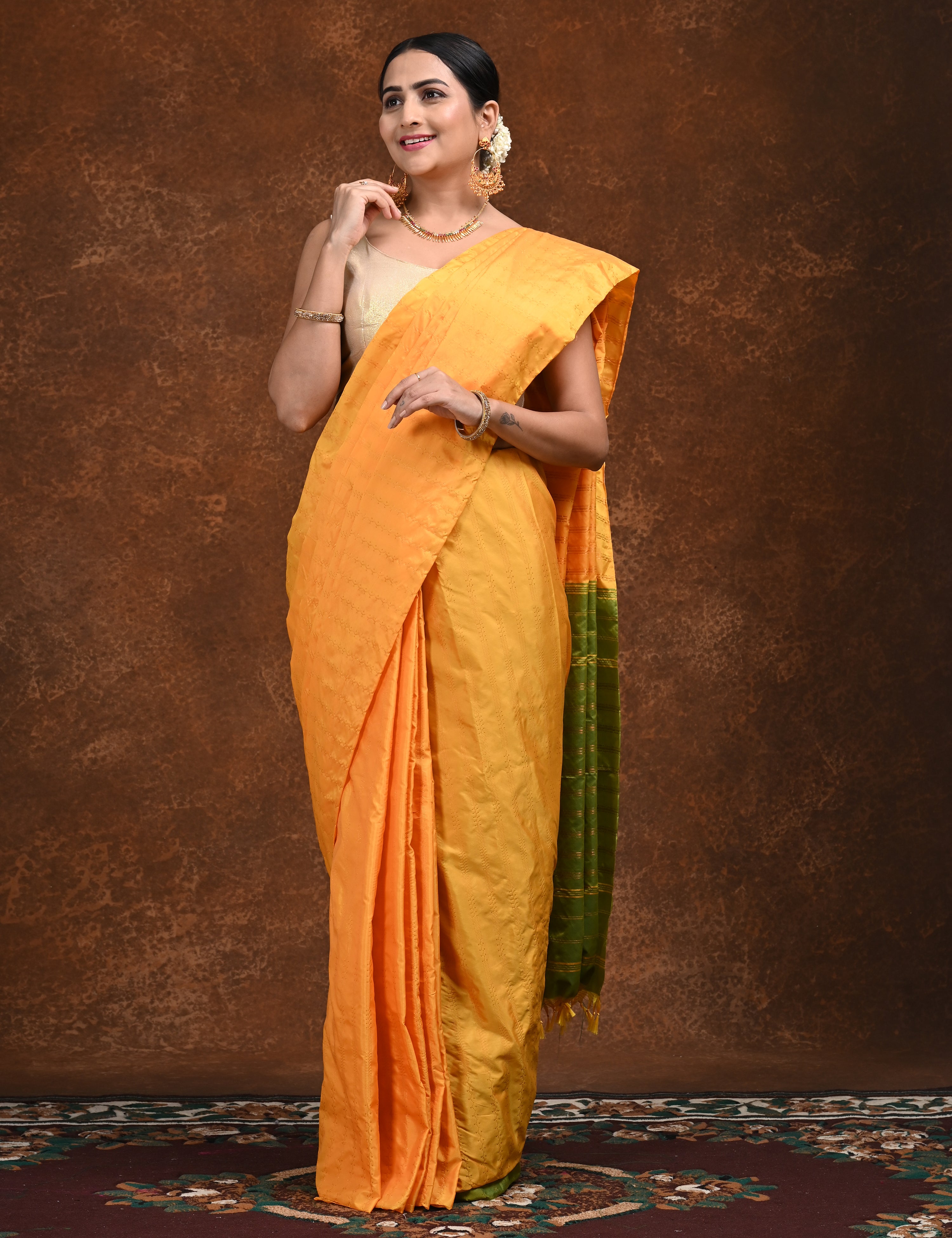 Arni Silk Stripe Saree