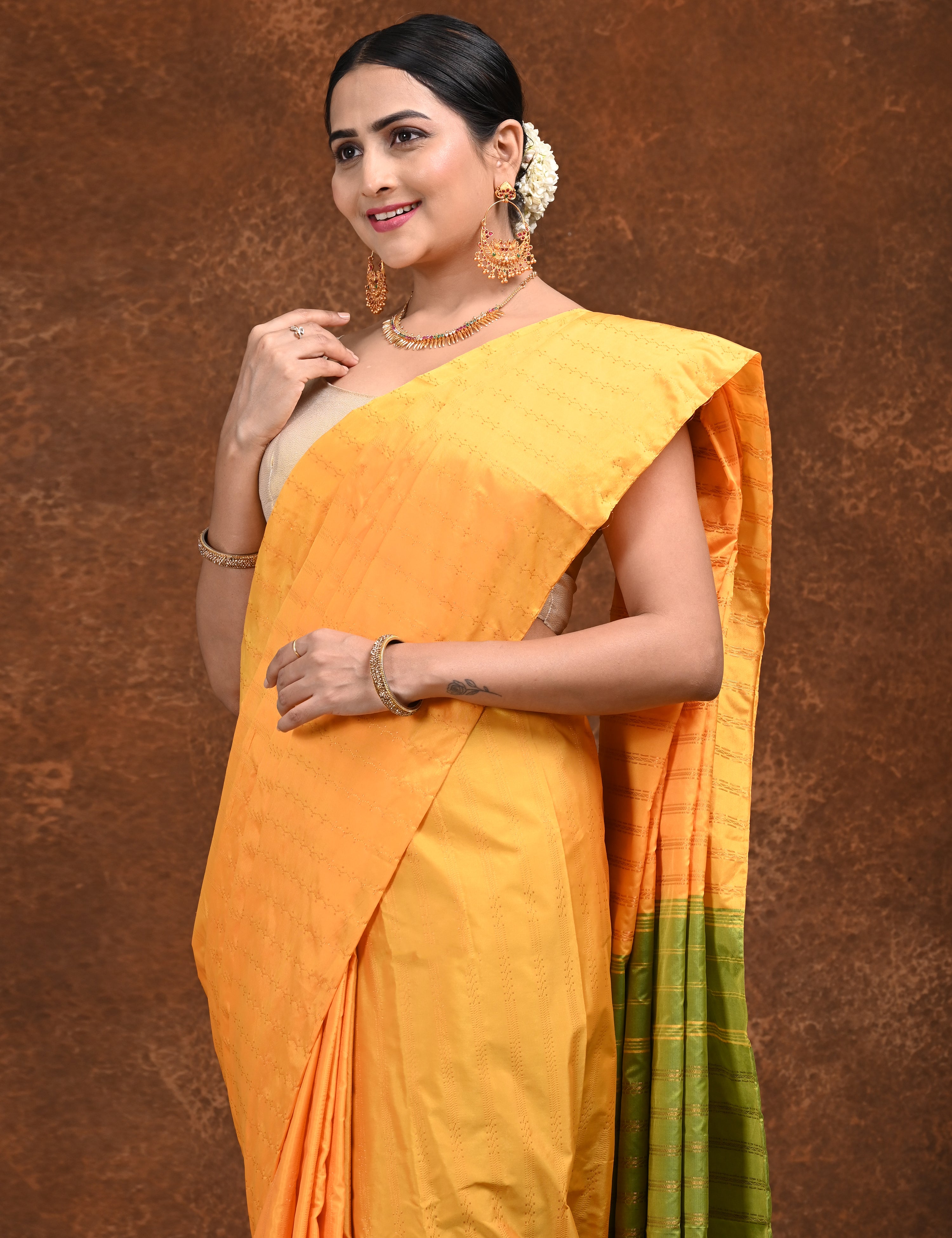 Arni Silk Stripe Saree