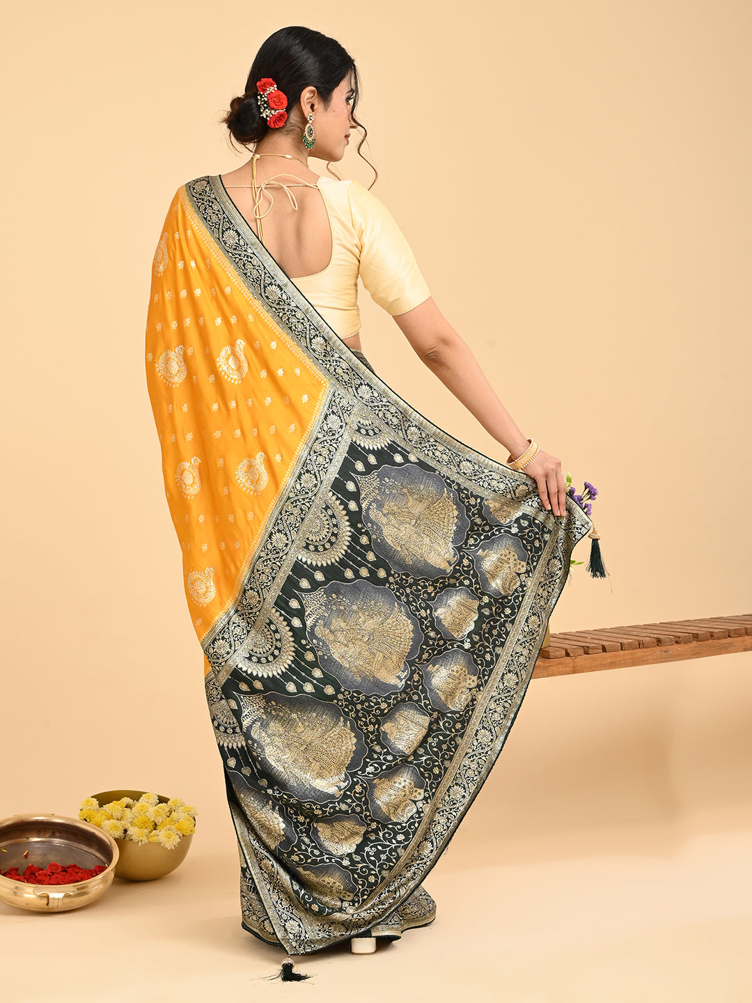 Banarasi Viscose Silk Saree