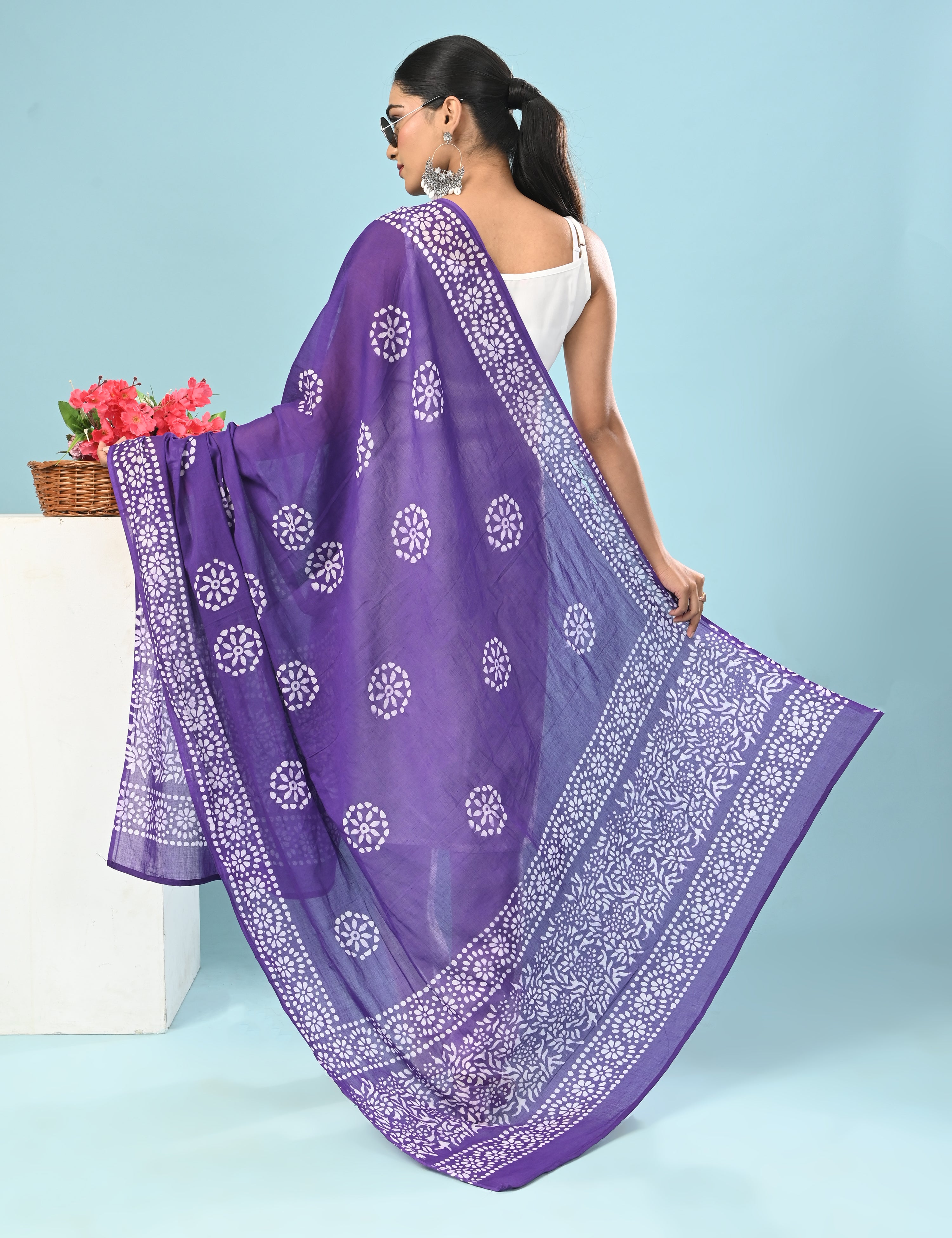 Batik Mul Cotton Dupatta