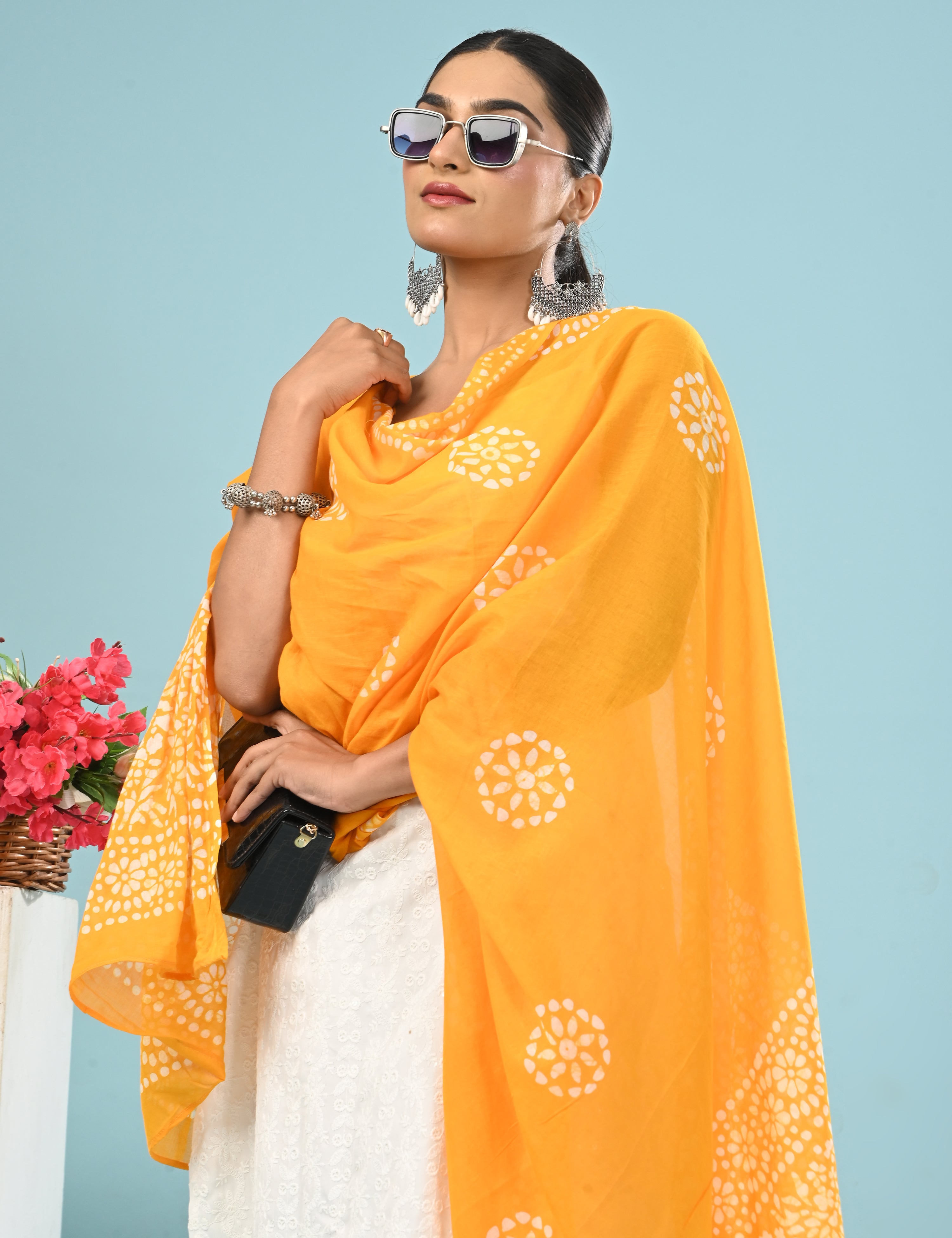 Batik Mul Cotton Dupatta