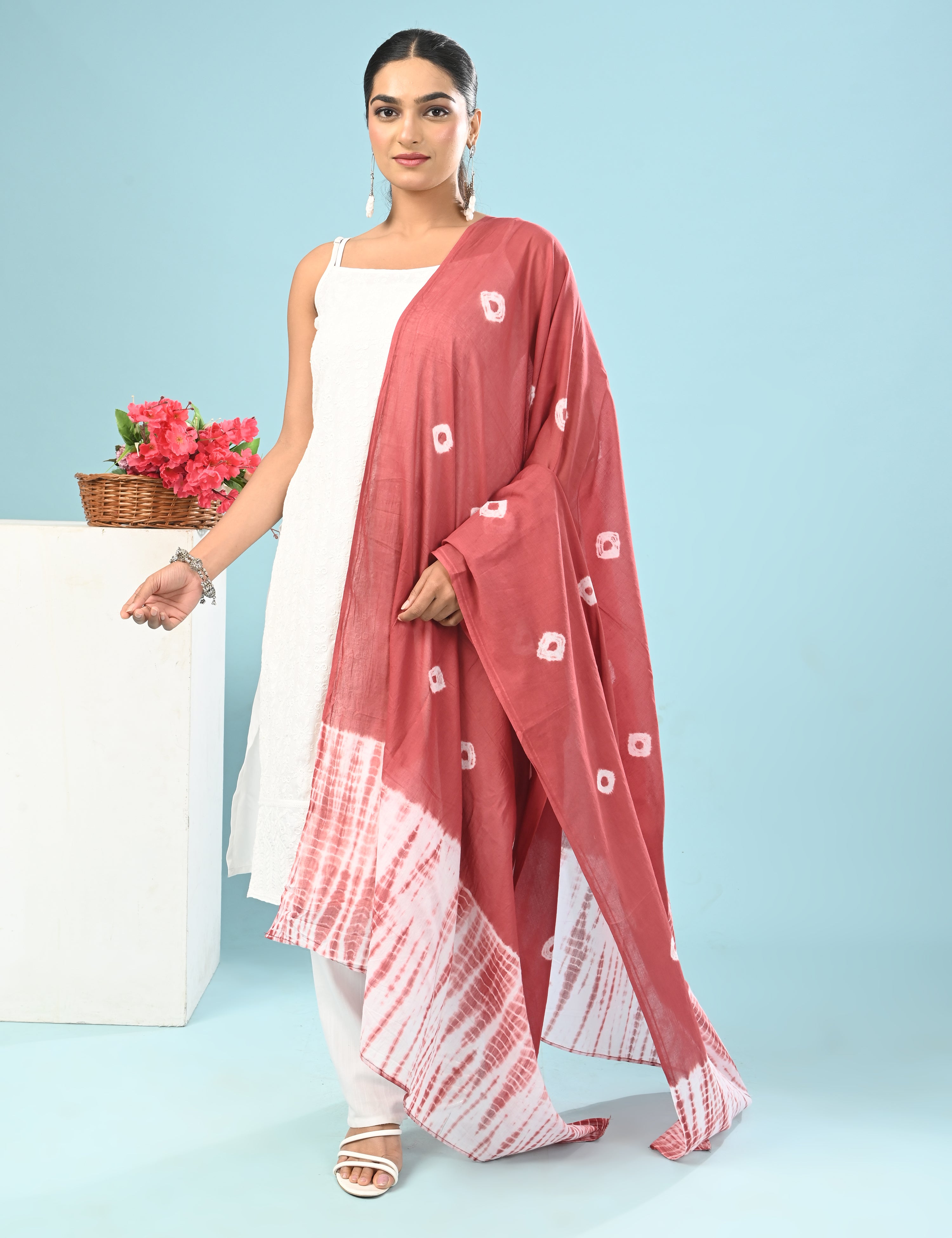 Batik Mul Cotton Dupatta