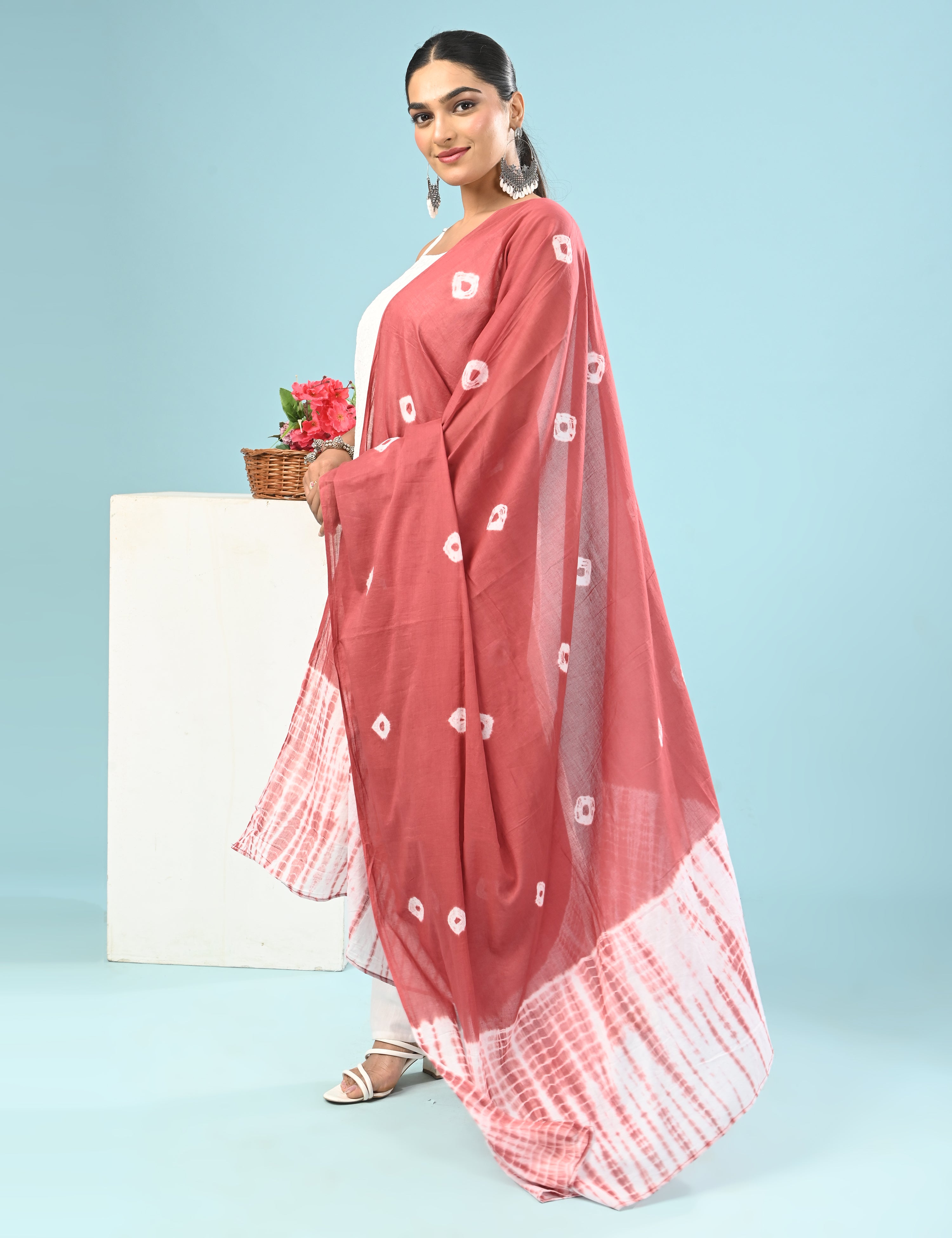Batik Mul Cotton Dupatta